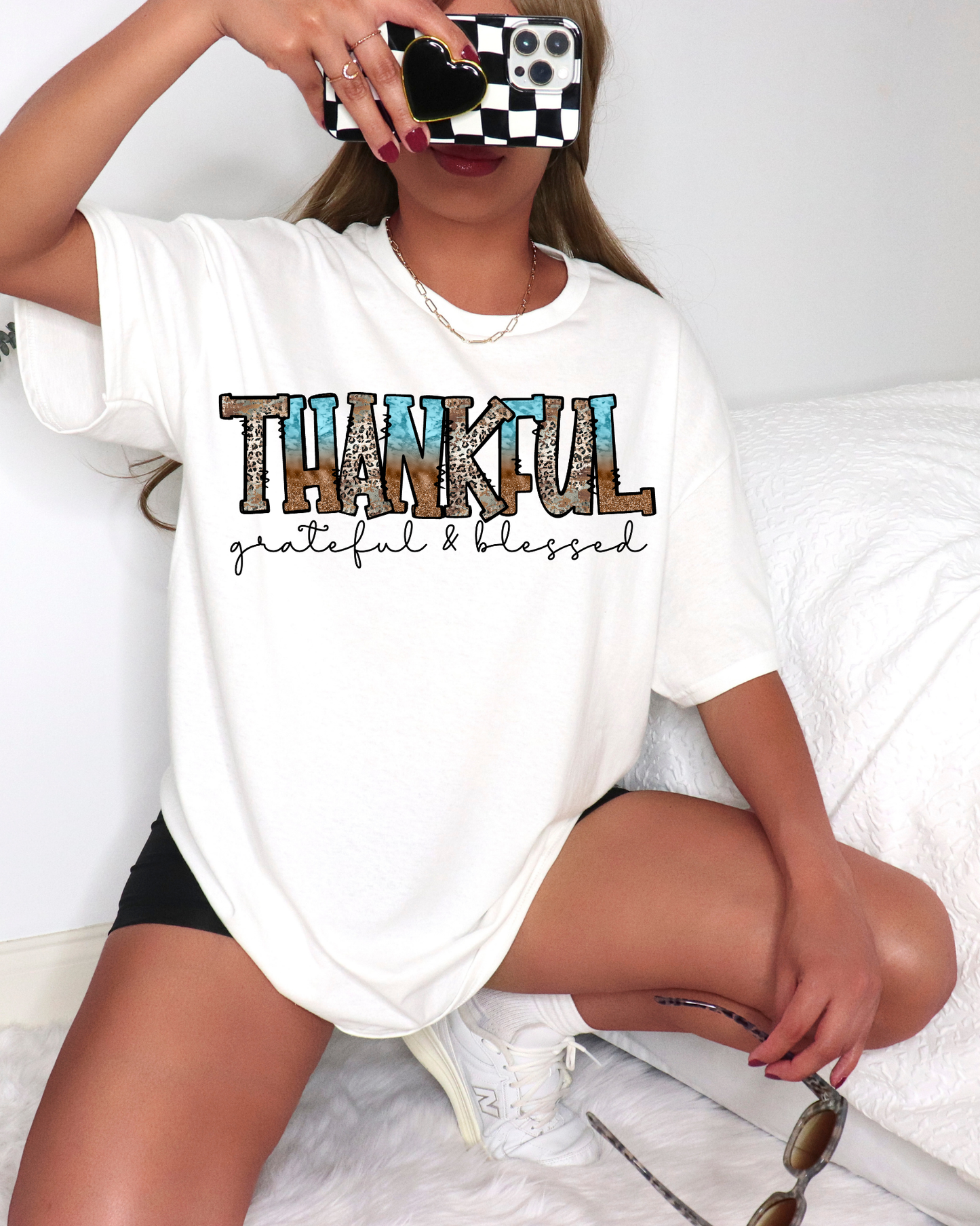 Thankful grateful & blessed