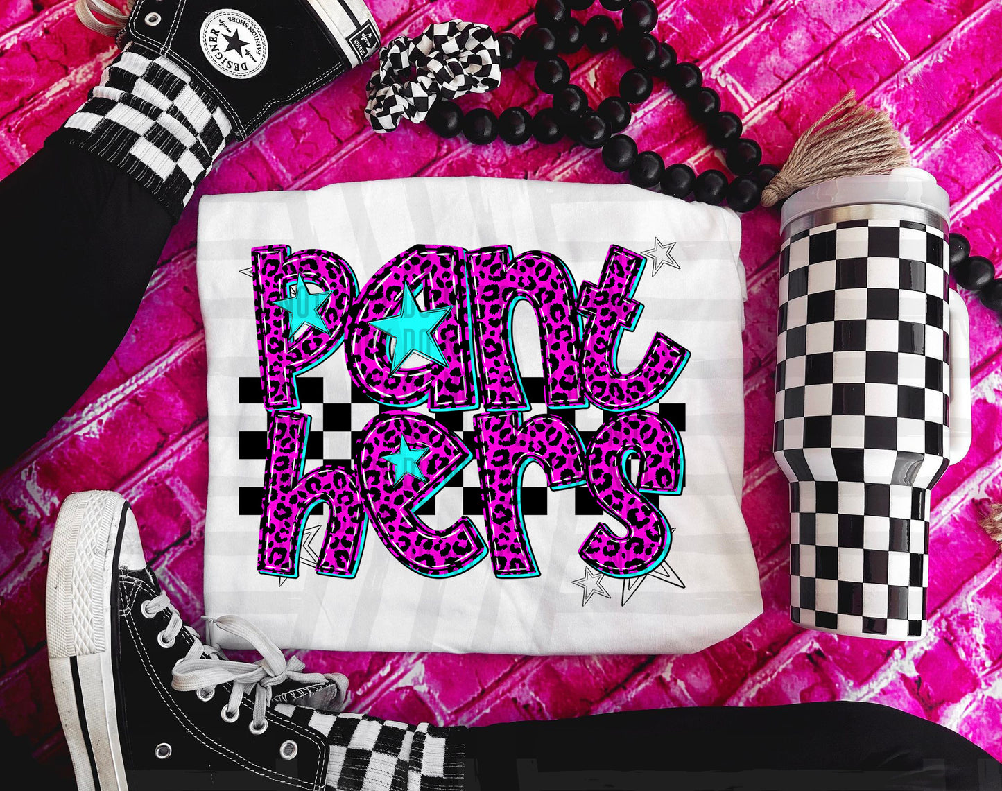 Panthers (pink neon leopard)