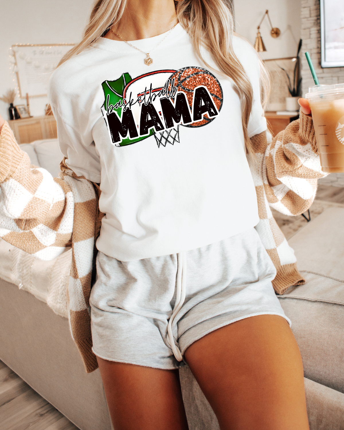 Basketball Mama (green)