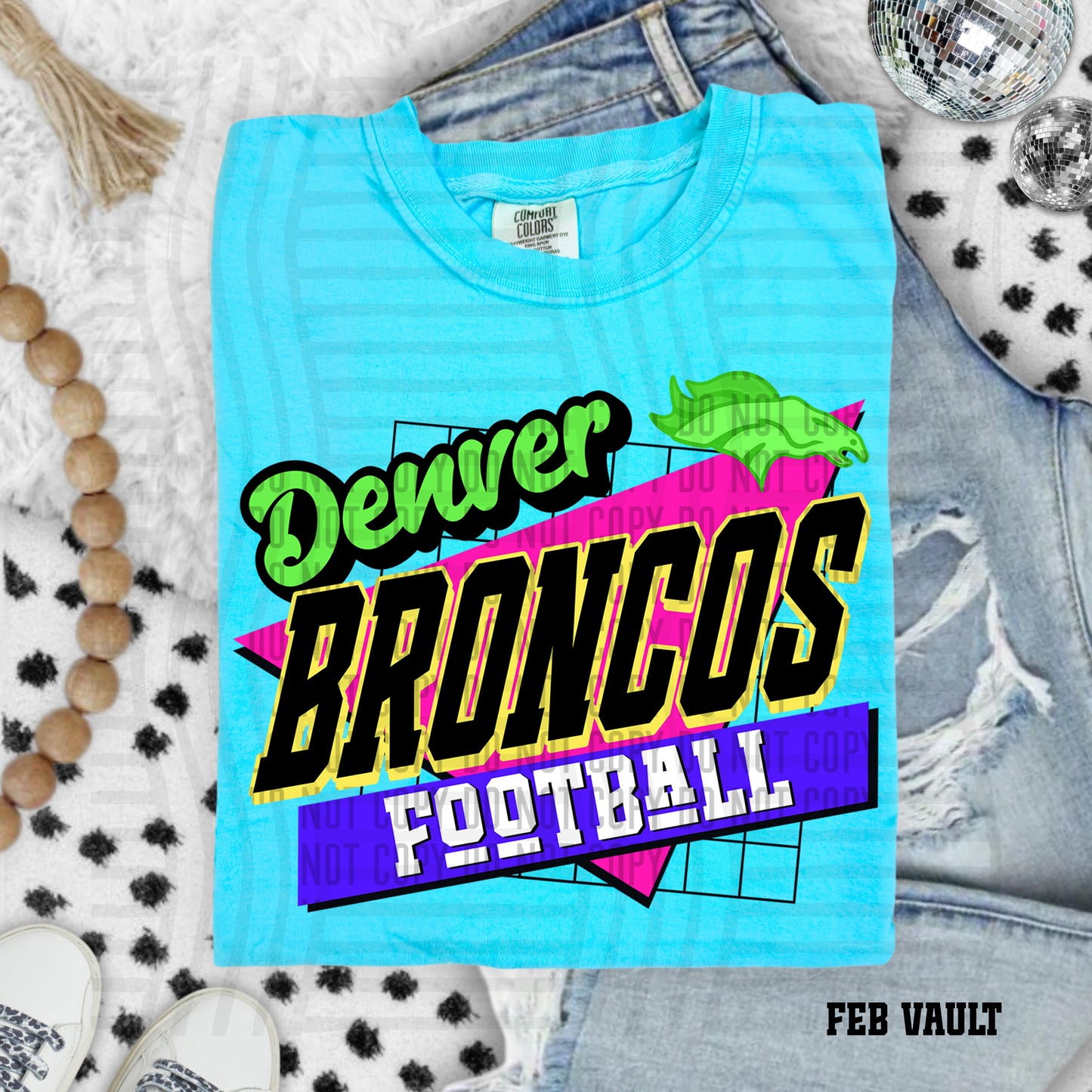 RETRO DENVER BRONCOS FOOTBALL