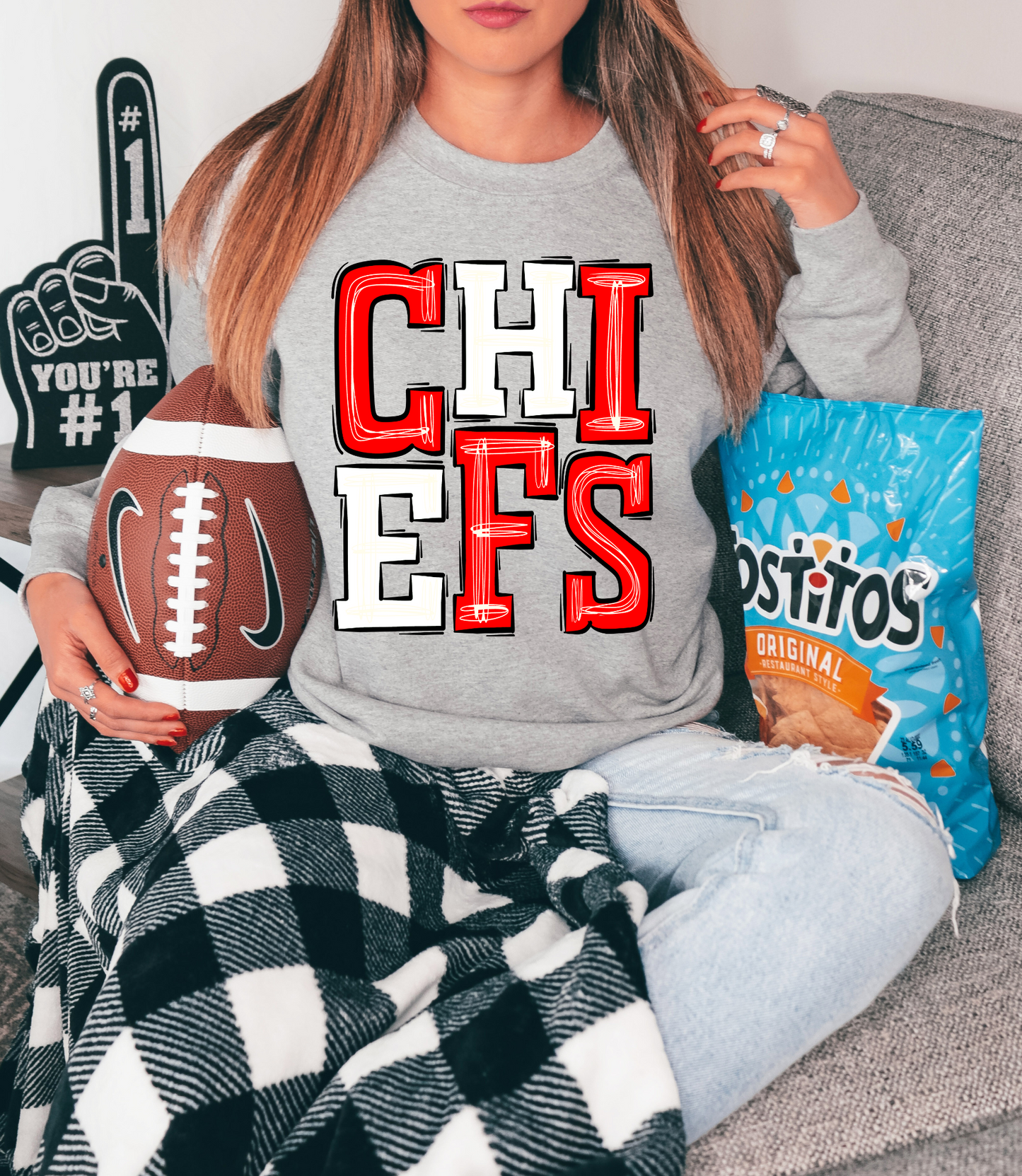 Chiefs - red/white letters