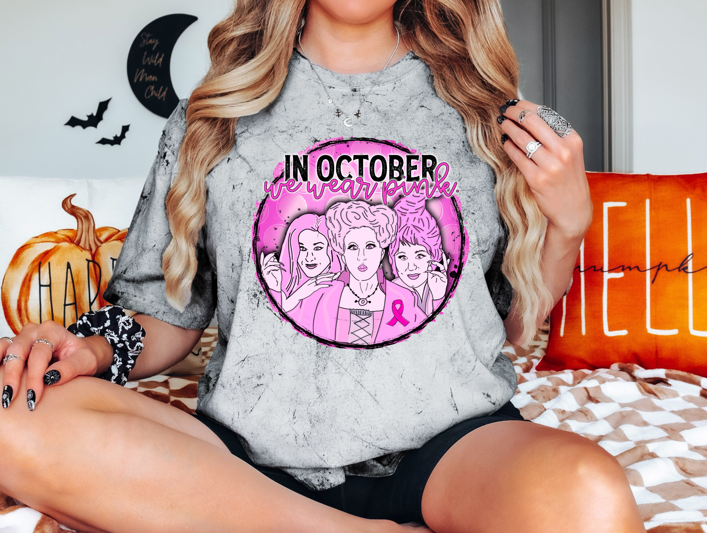 In October we wear pink - Sanderson sisters