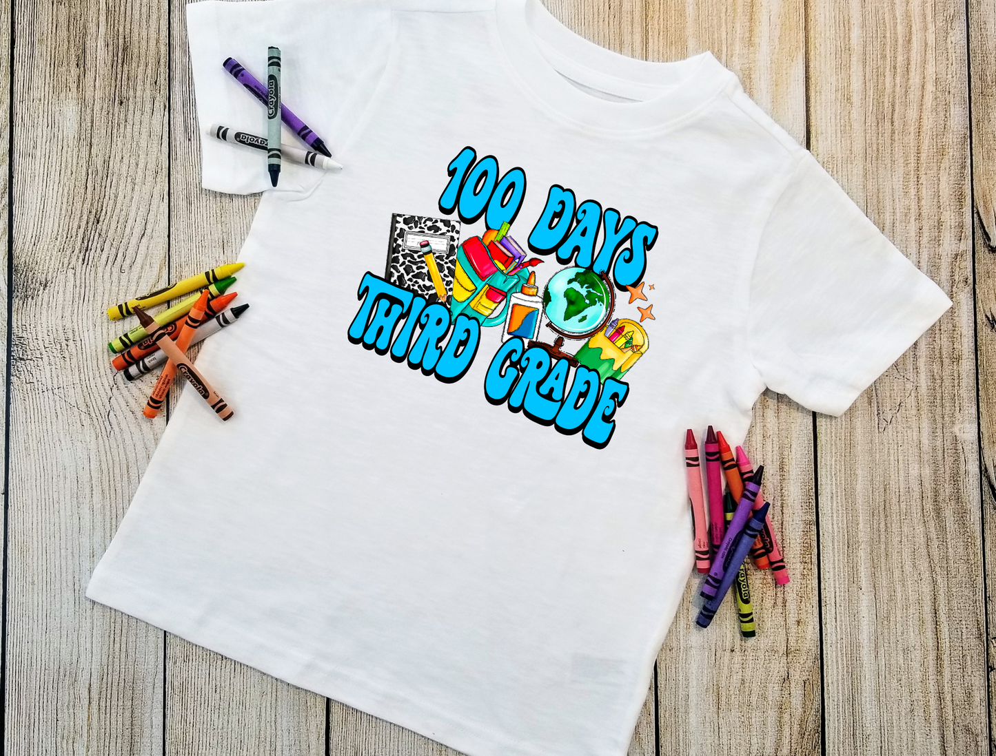 100 Days Third Grade – BLUE