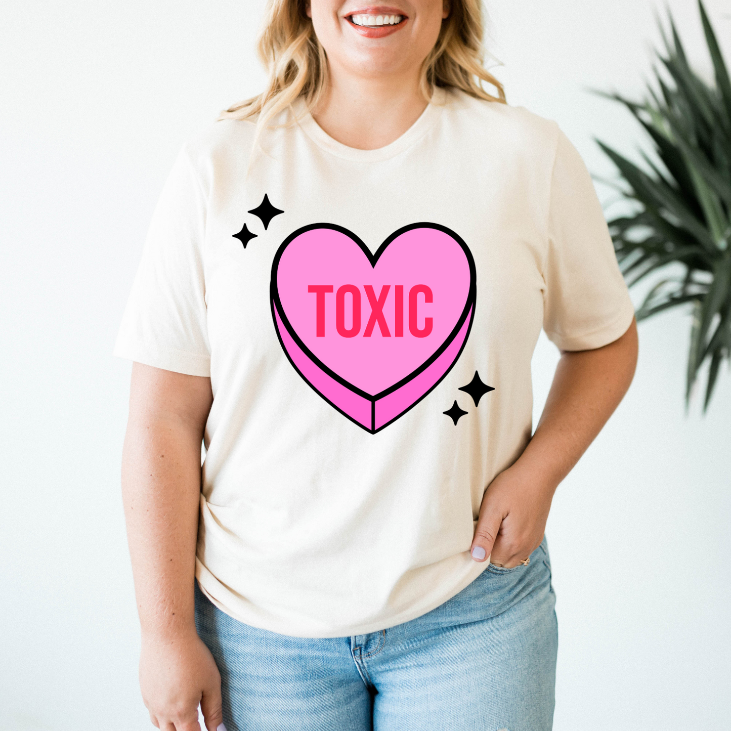 Toxic conversation heart