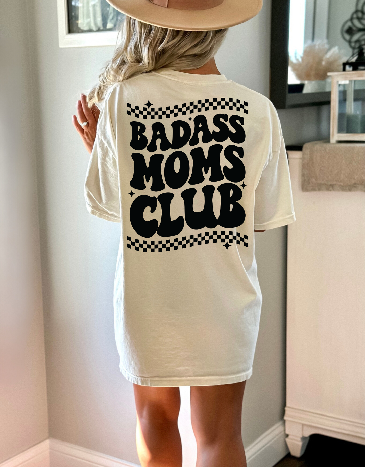 Badass moms club- black