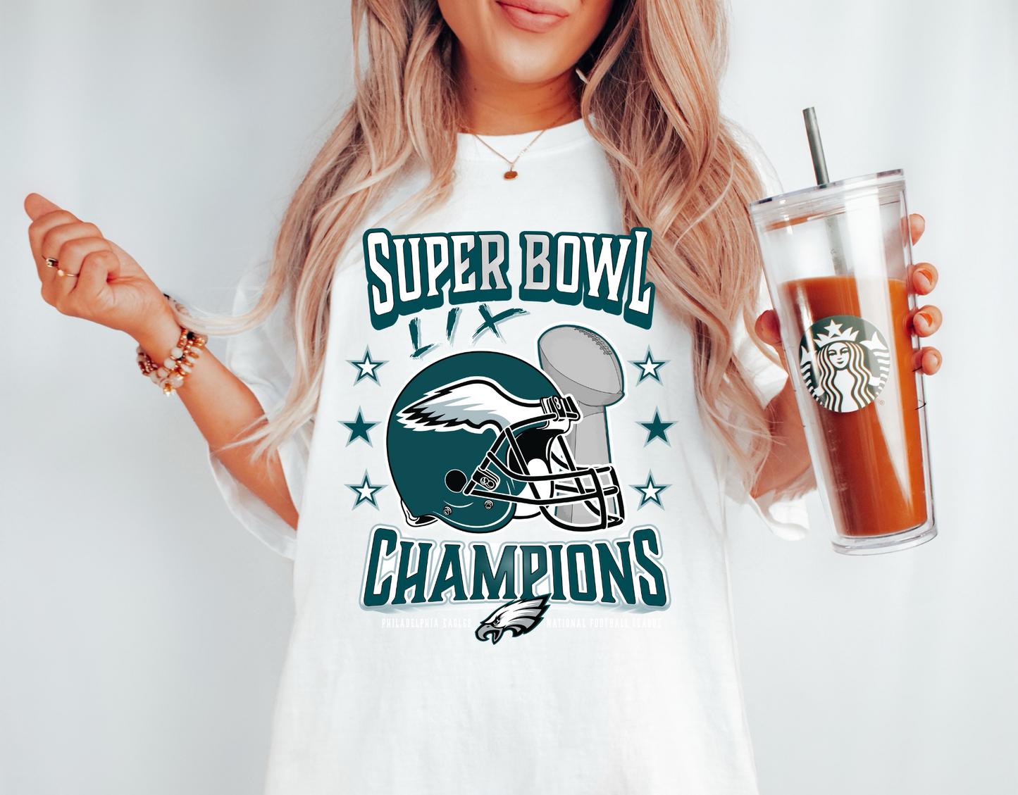 Super Bowl LIX - GREEN STARS