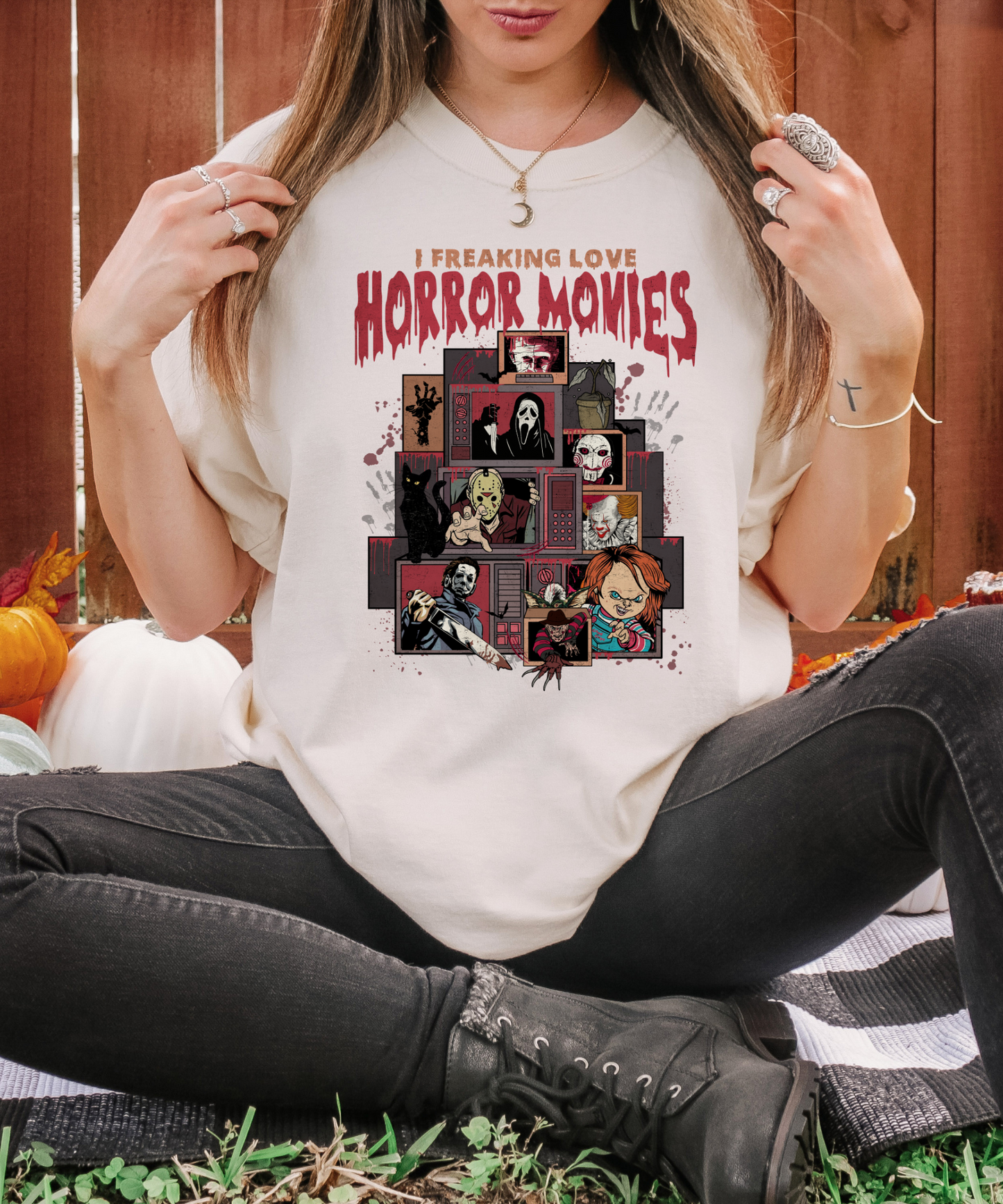 I freaking love horror movies