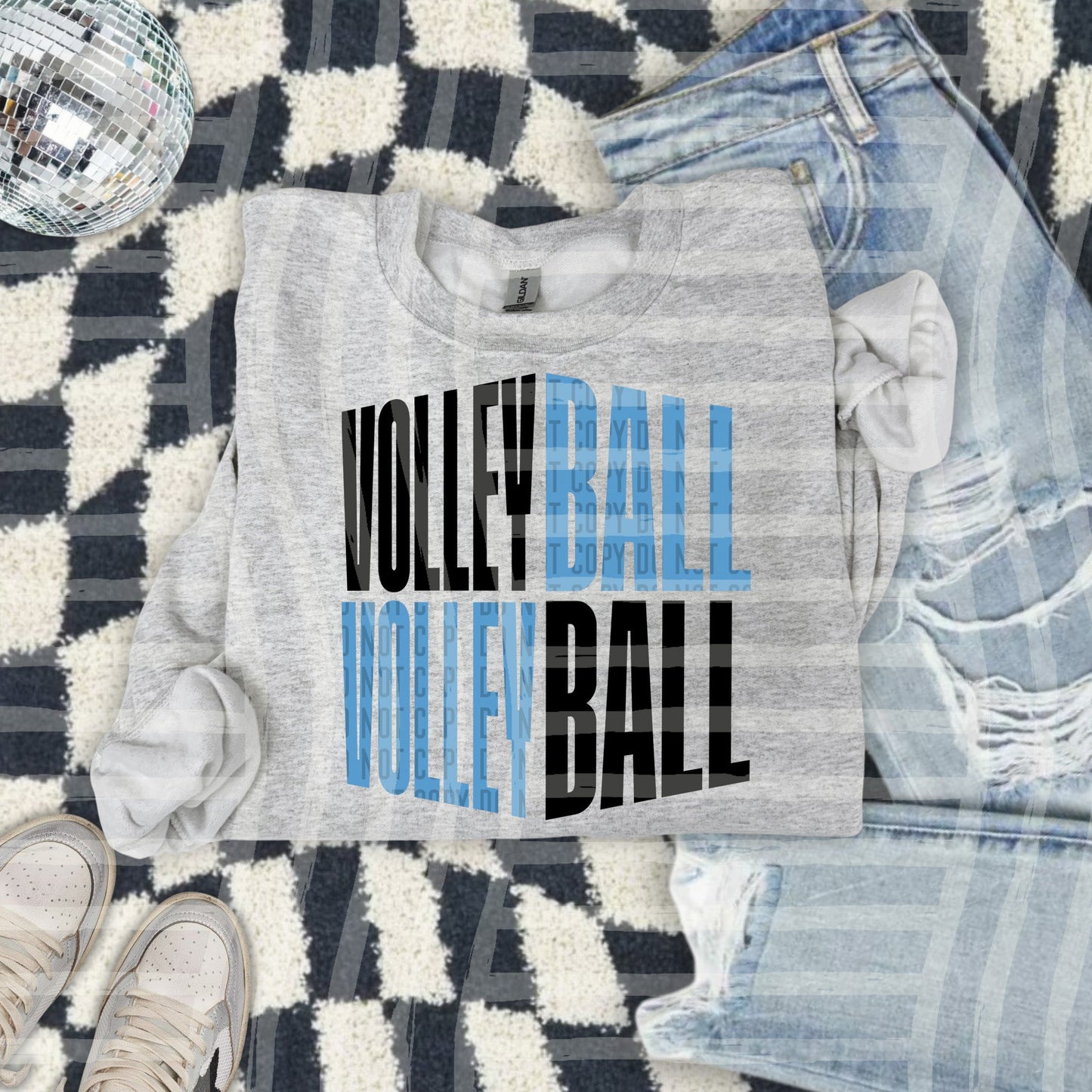 VOLLEYBALL LIGHT BLUE