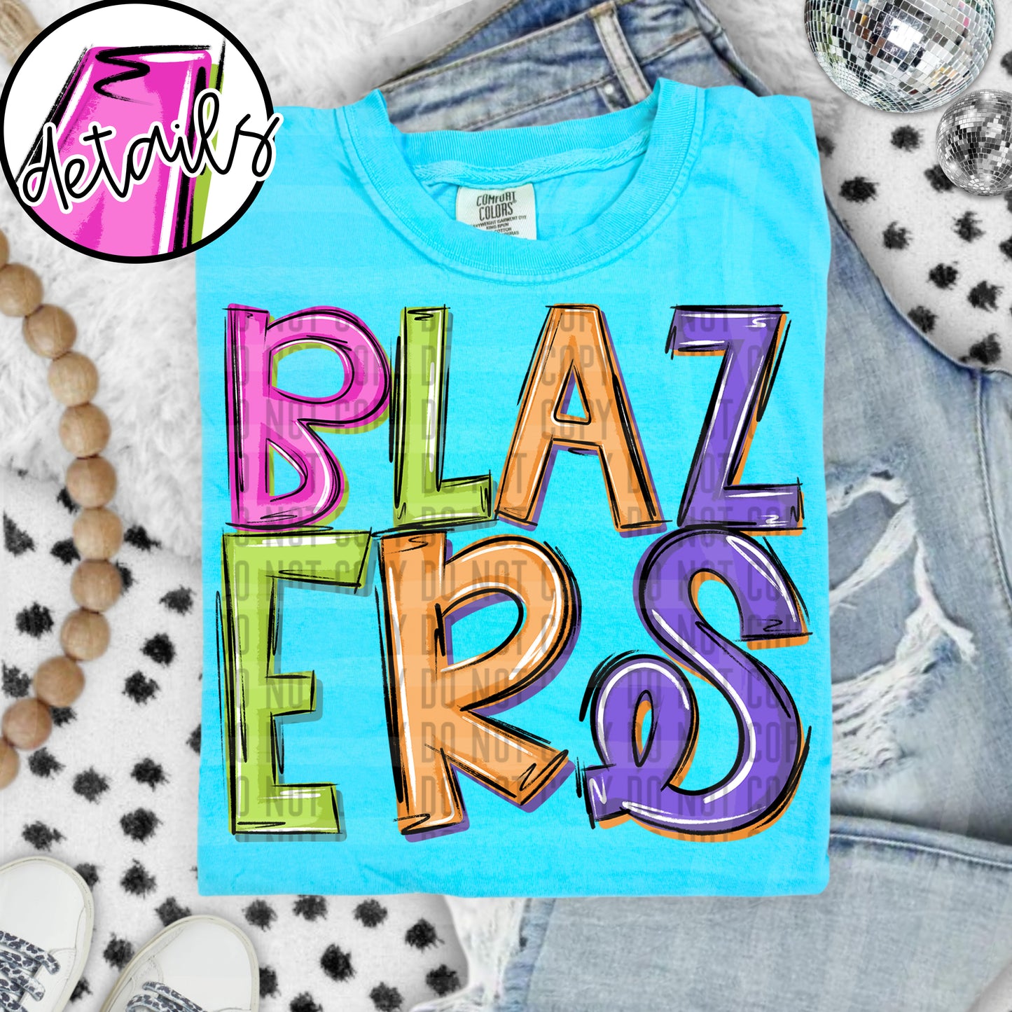 DOODLE COLORFUL BLAZERS