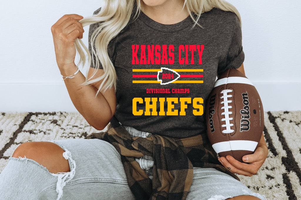 Kansas City Chiefs - Divisional Champs 2024