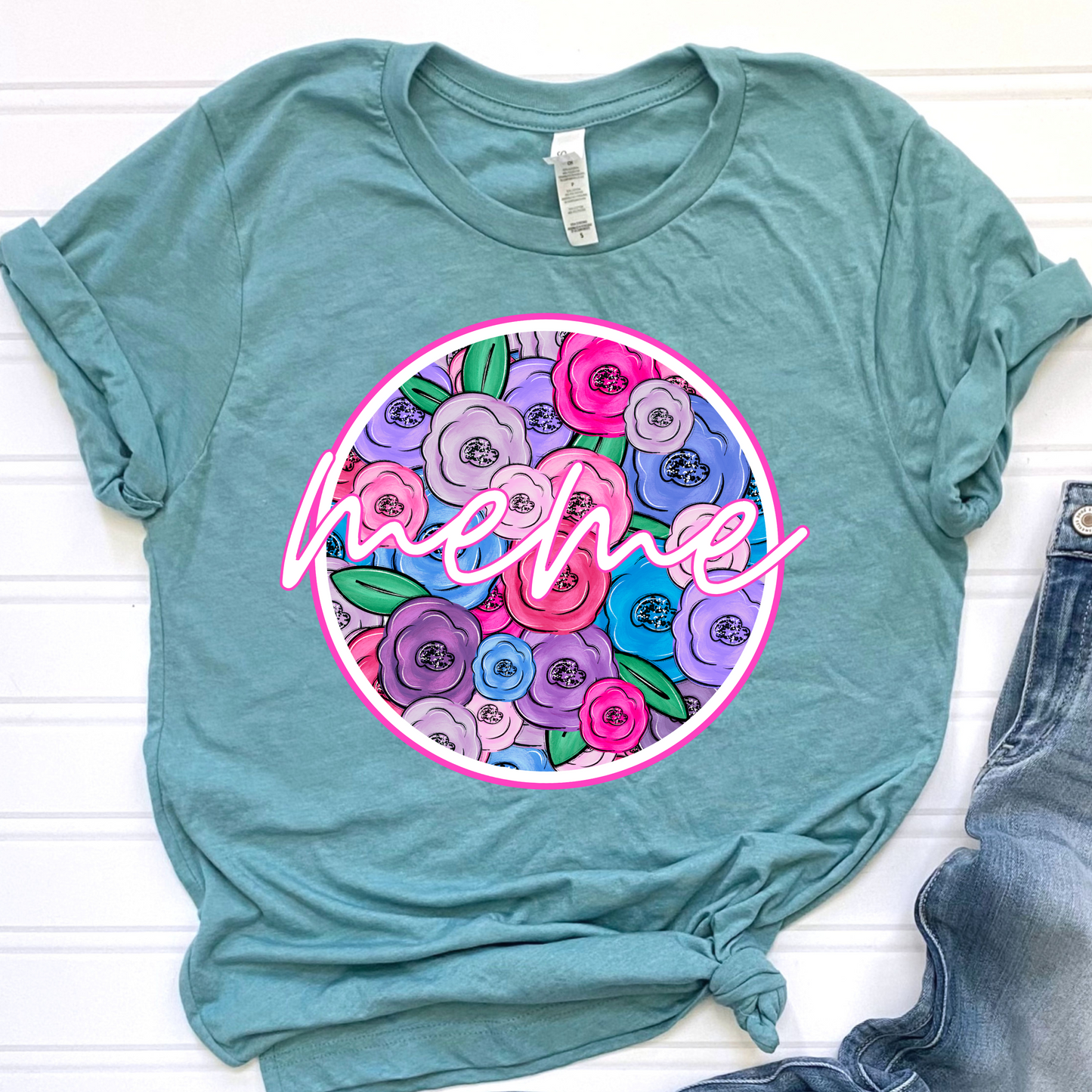 Floral Meme (Pink)