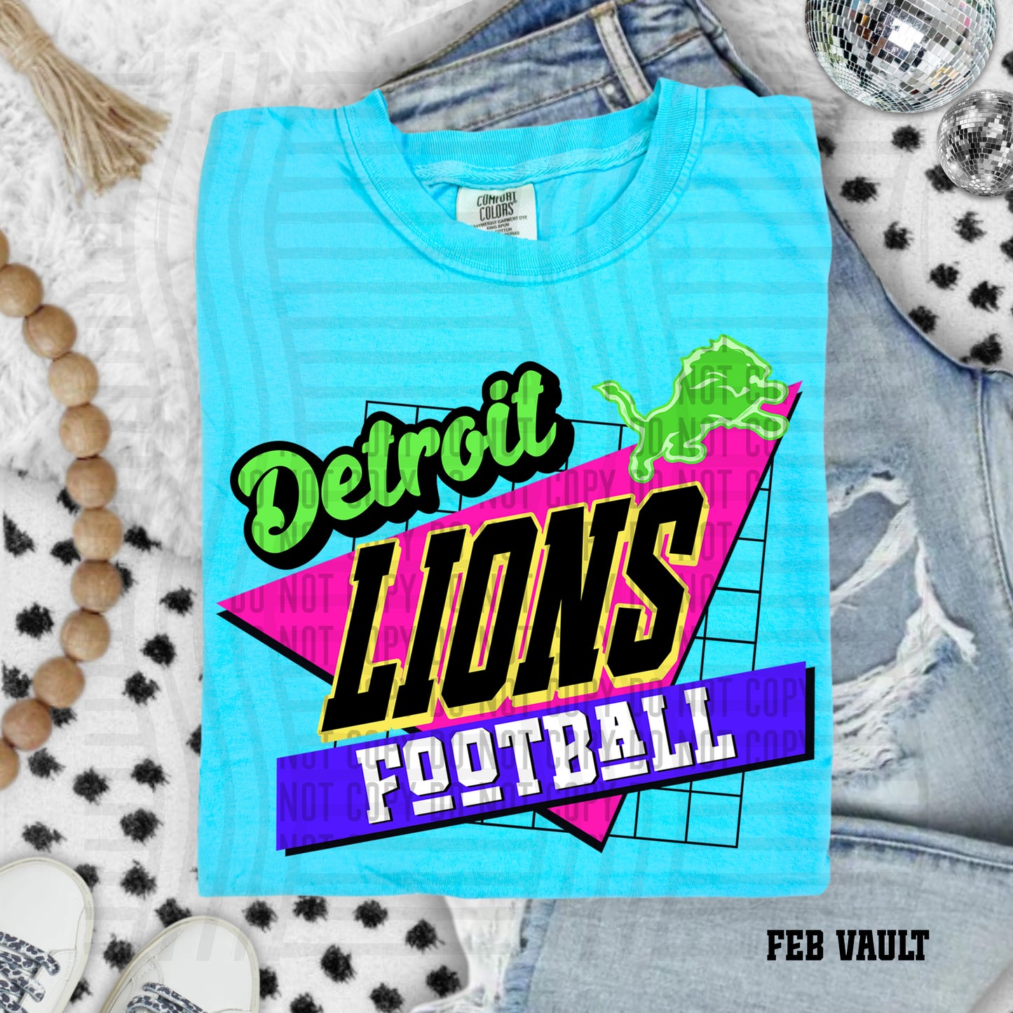 RETRO DETROIT LIONS FOOTBALL