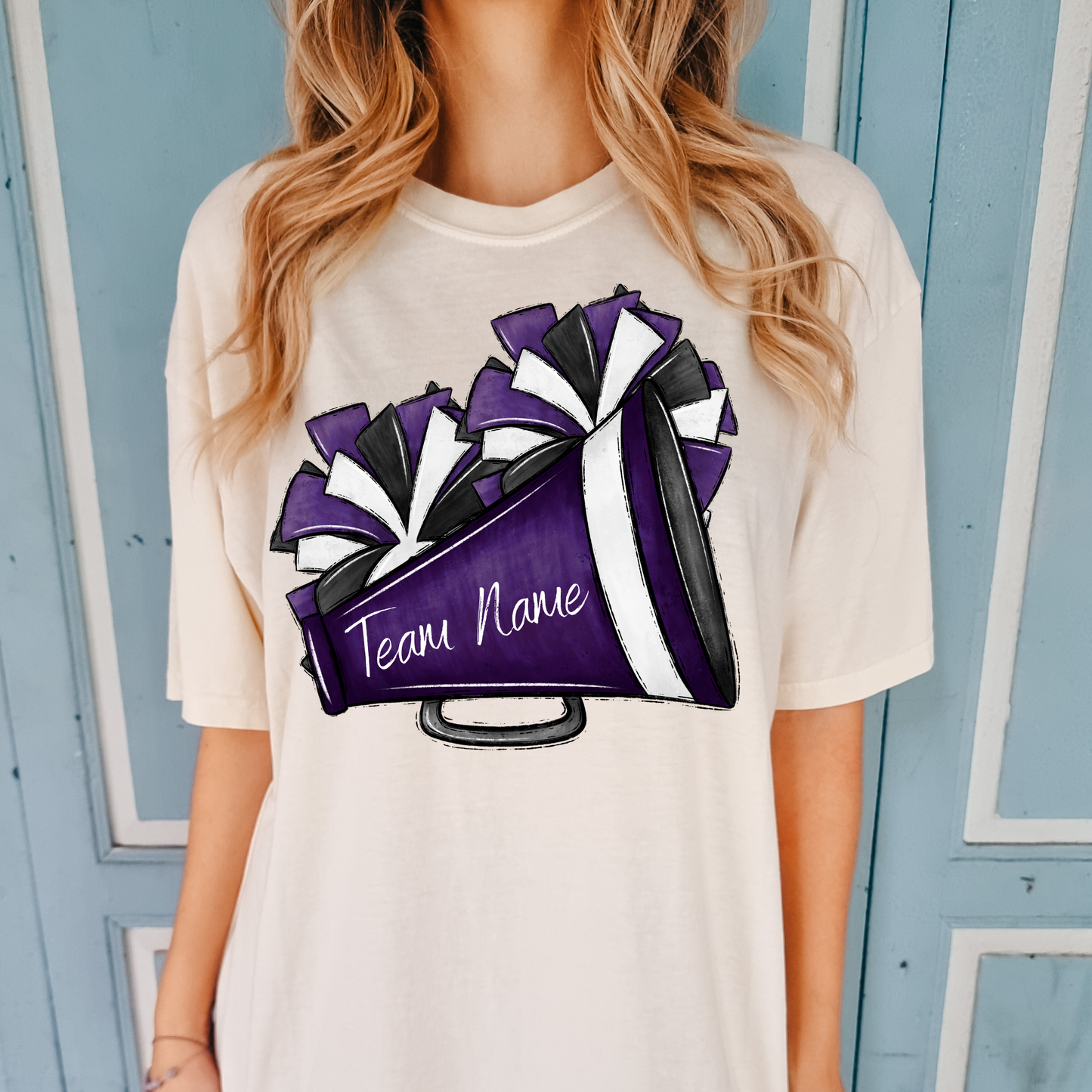Team name- purple, black and white