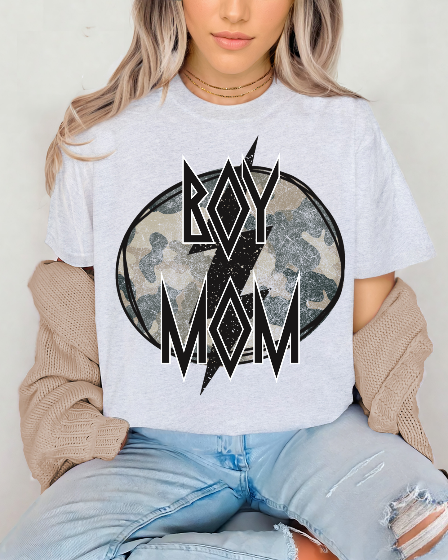 Boy Mom Camo
