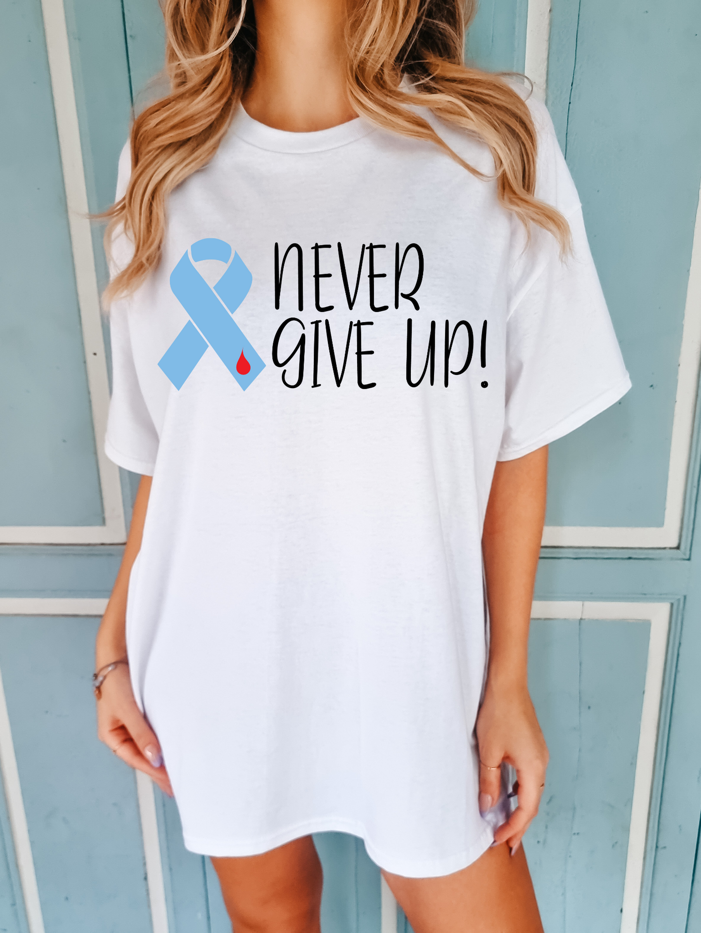 Never give up!