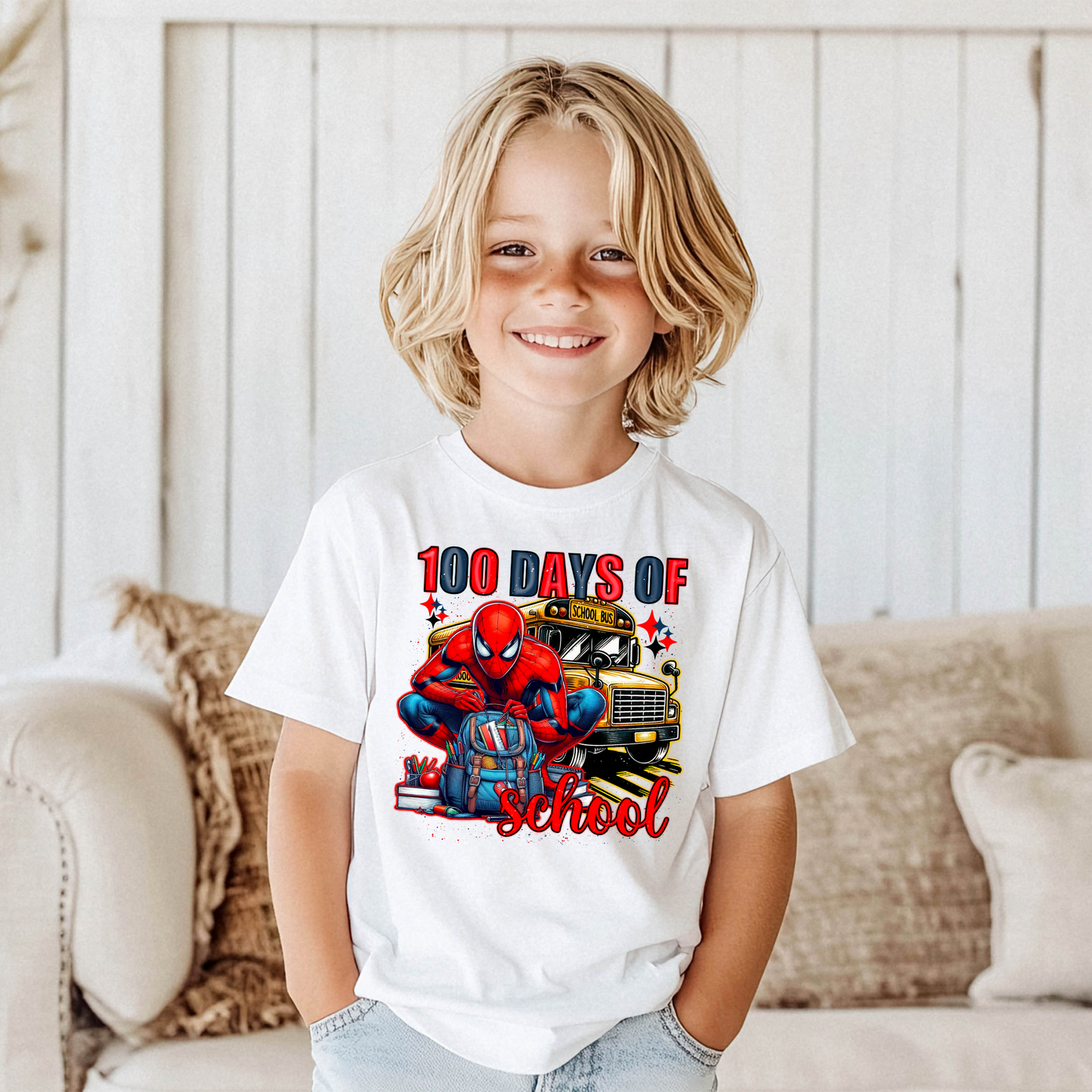 100 Days Of School Spider Man