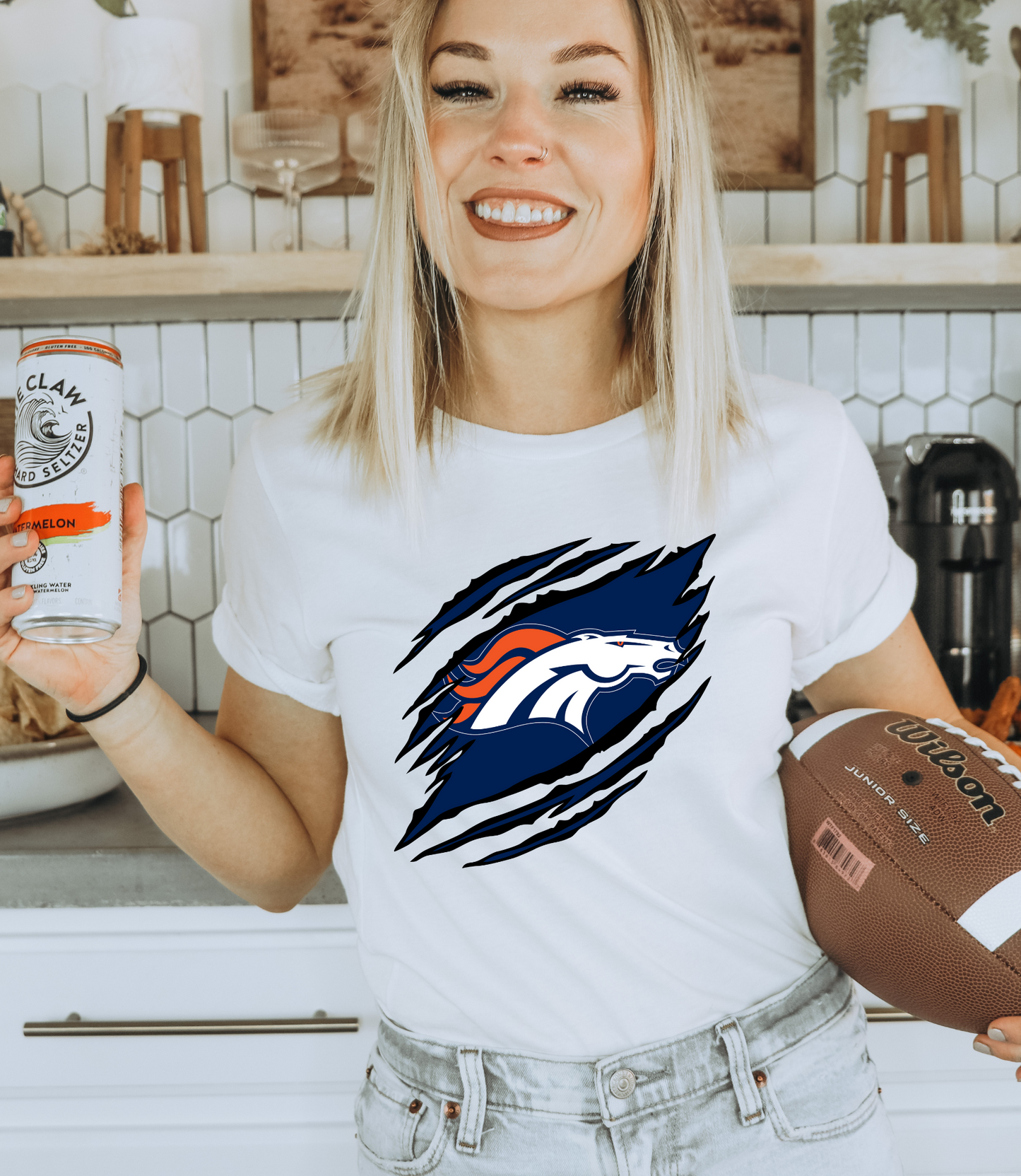 Chest tear - Denver Broncos