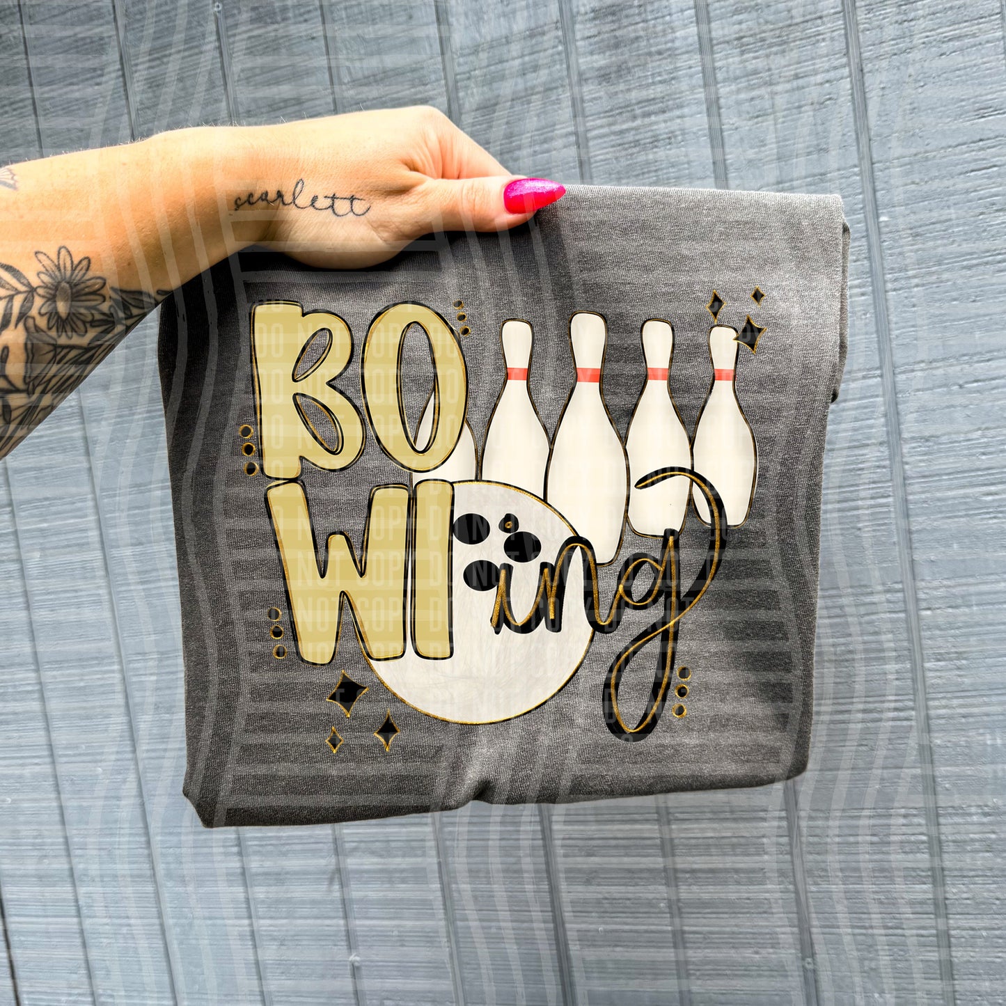BOWLING LIGHT GOLD