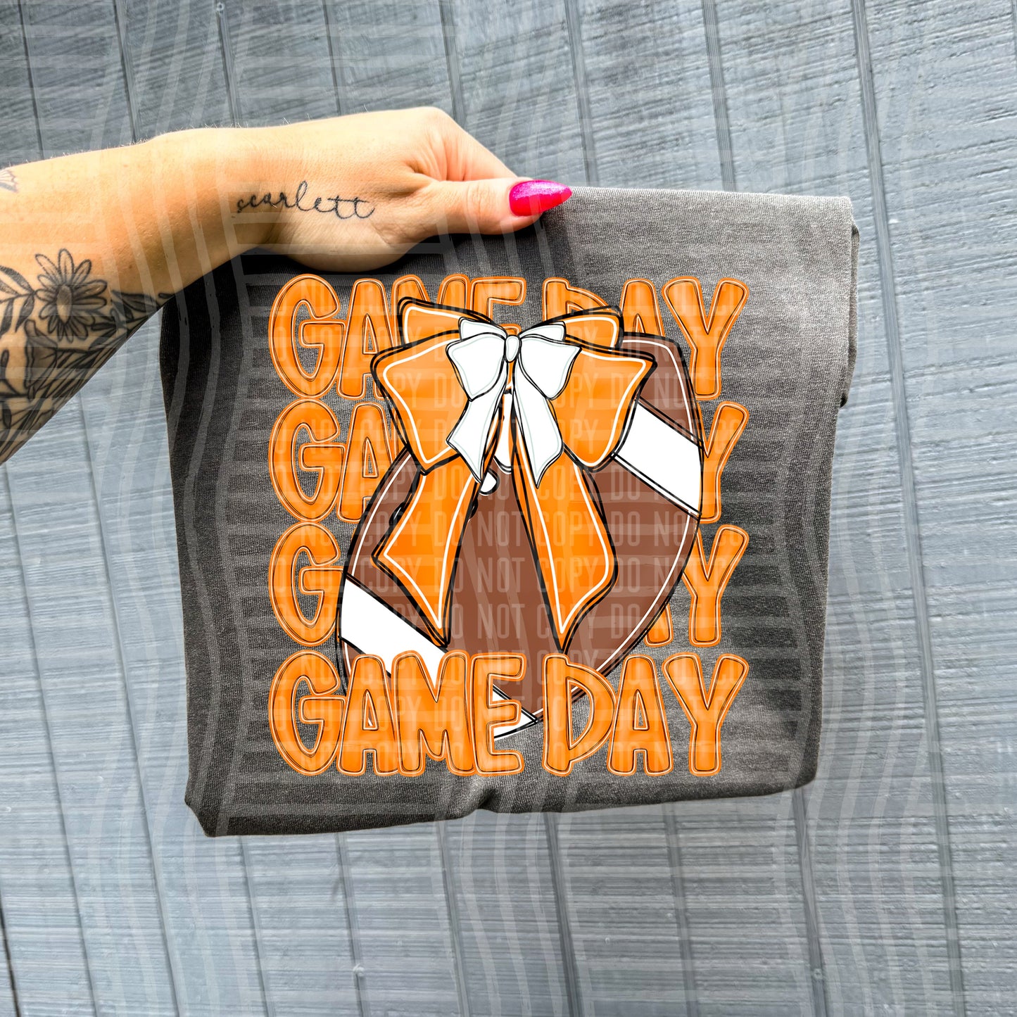GAMEDAY FOOTBALL ORANGE