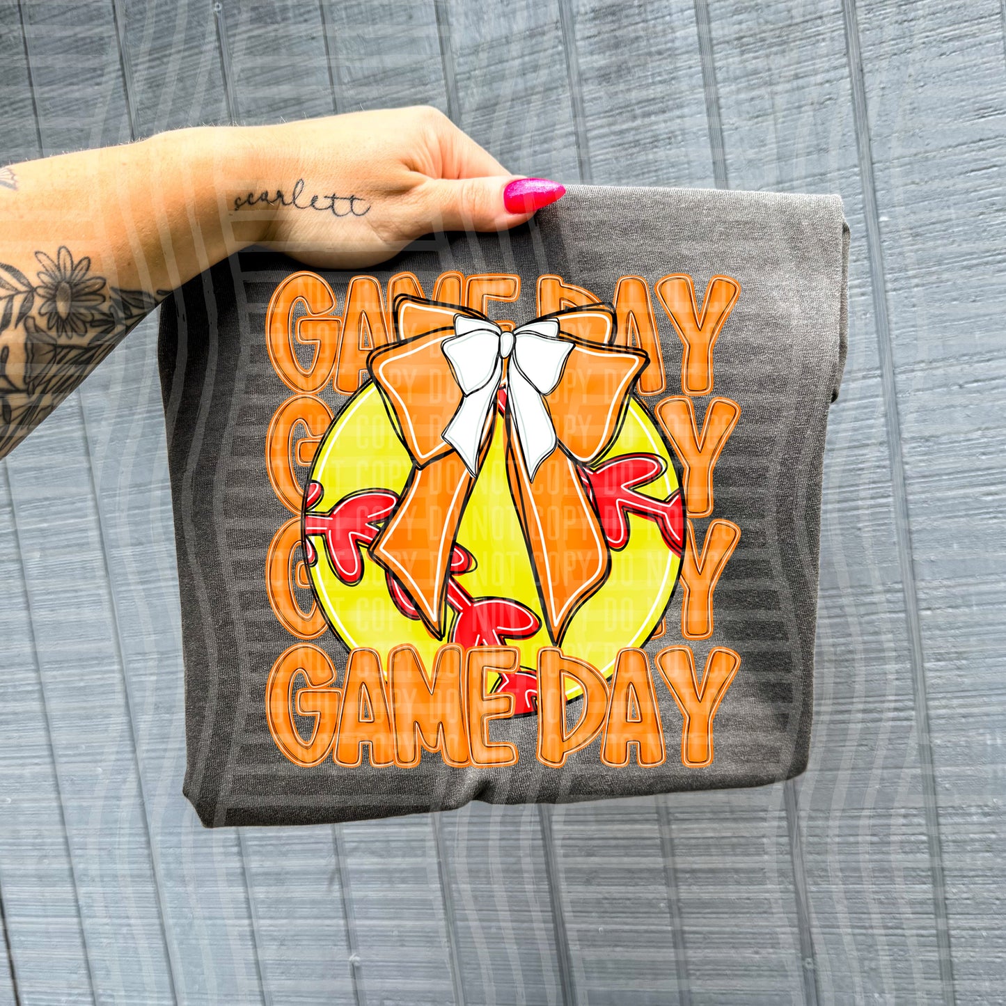 GAMEDAY SOFTBALL ORANGE