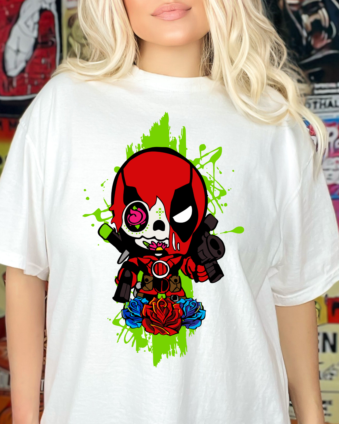Deadpool Zombie Pop Style
