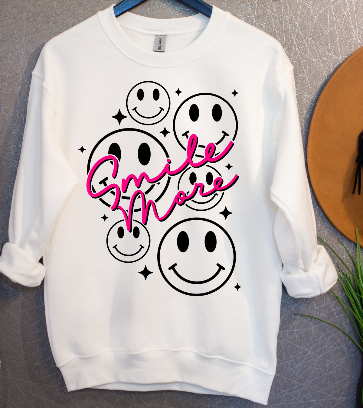 Smile more