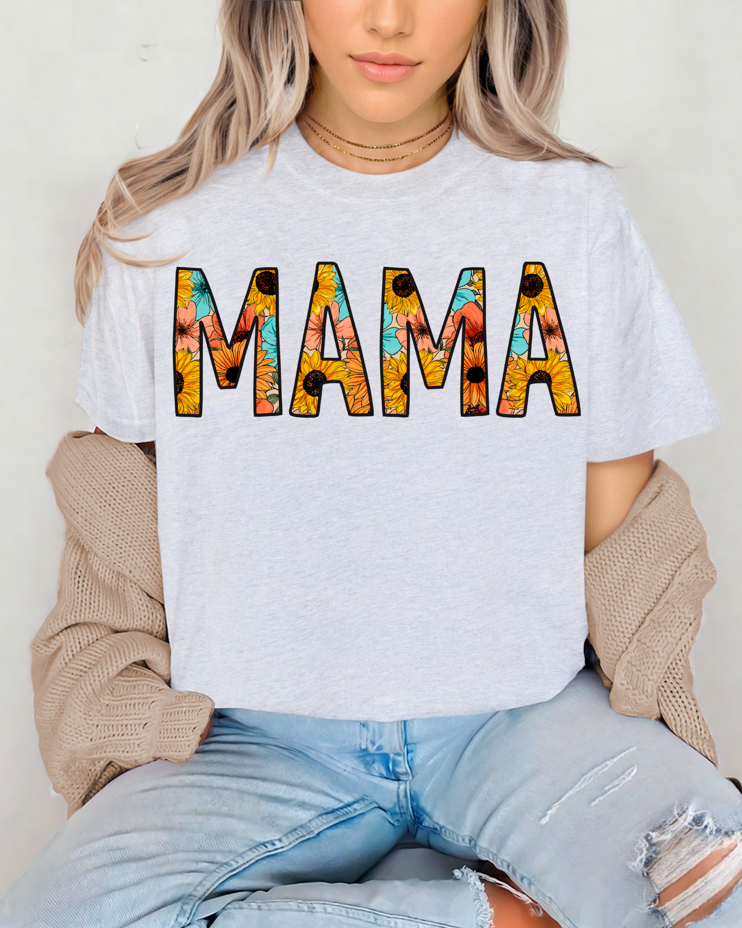 Mama Flower Letters