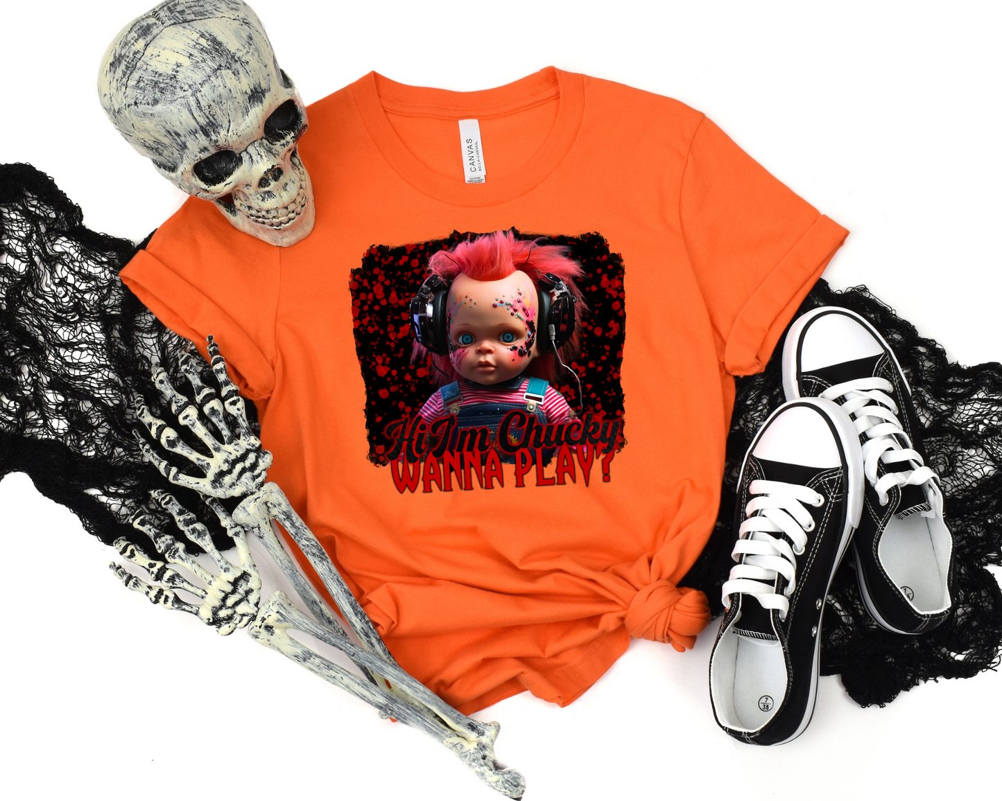 Hi I'm chucky wanna play?