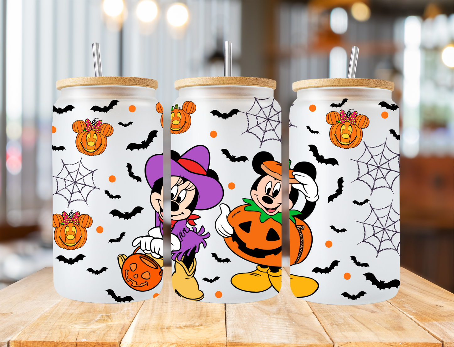 Cowgirl Minnie pumpkin Mickey - UV Libby Wrap