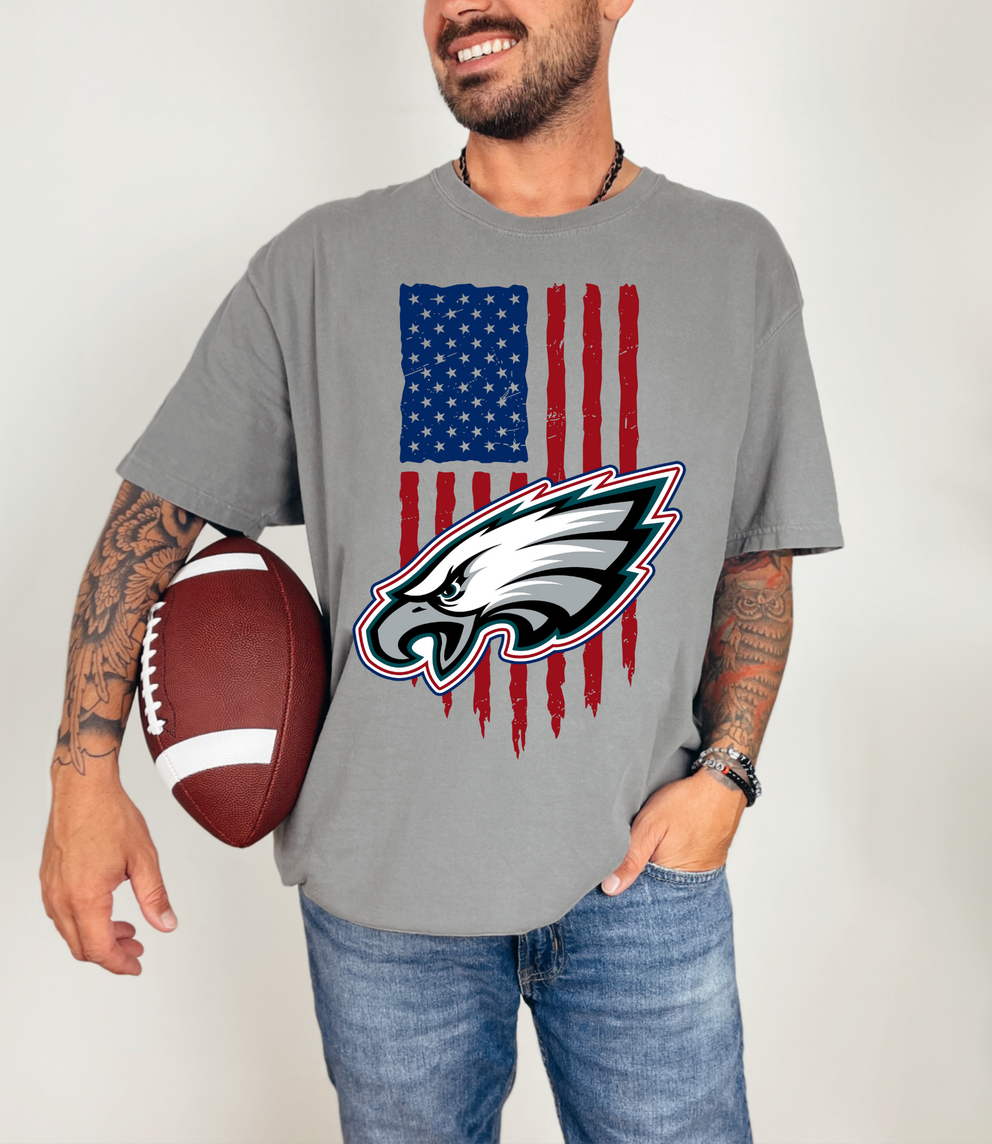 USA Flag Eagles