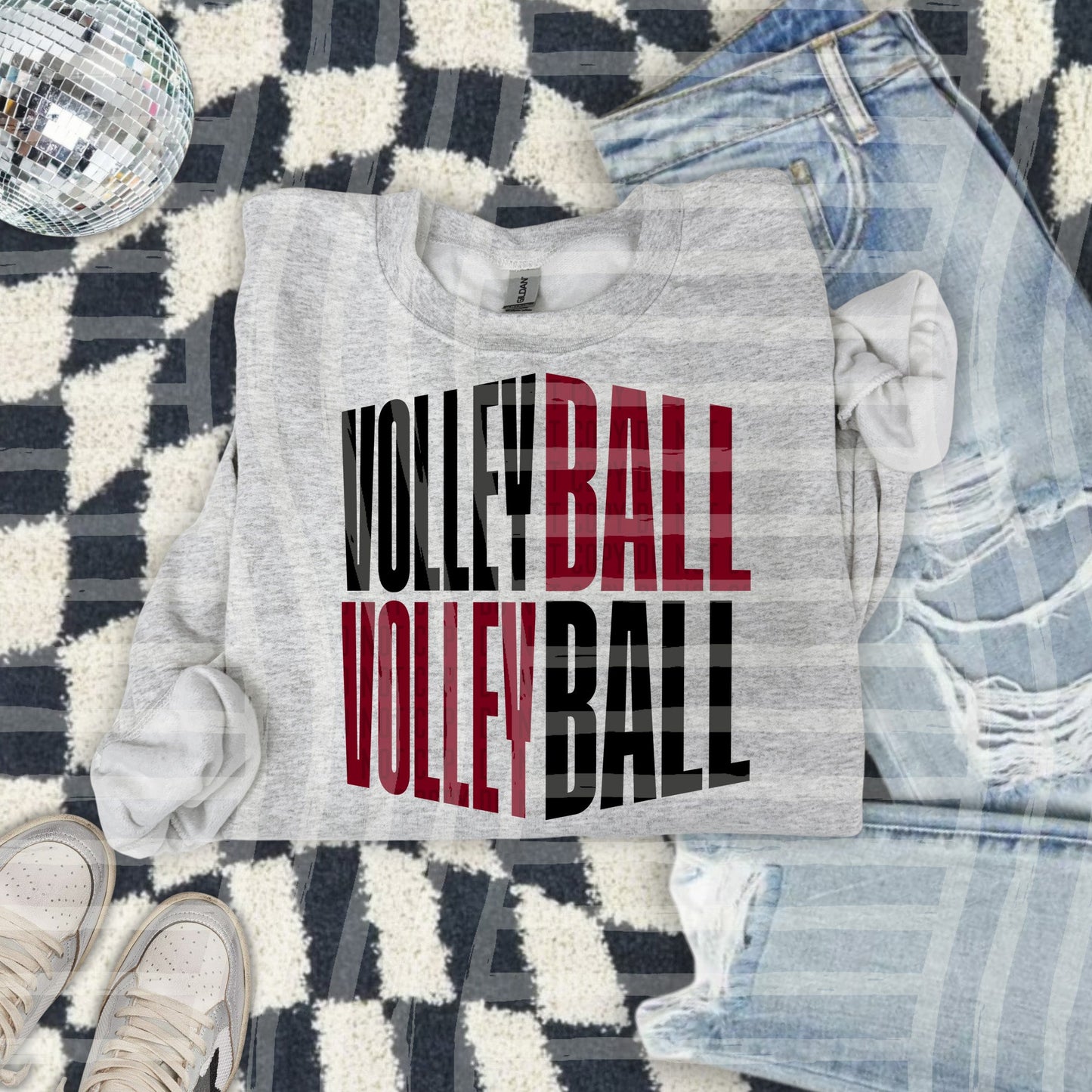 VOLLEYBALL MAROON