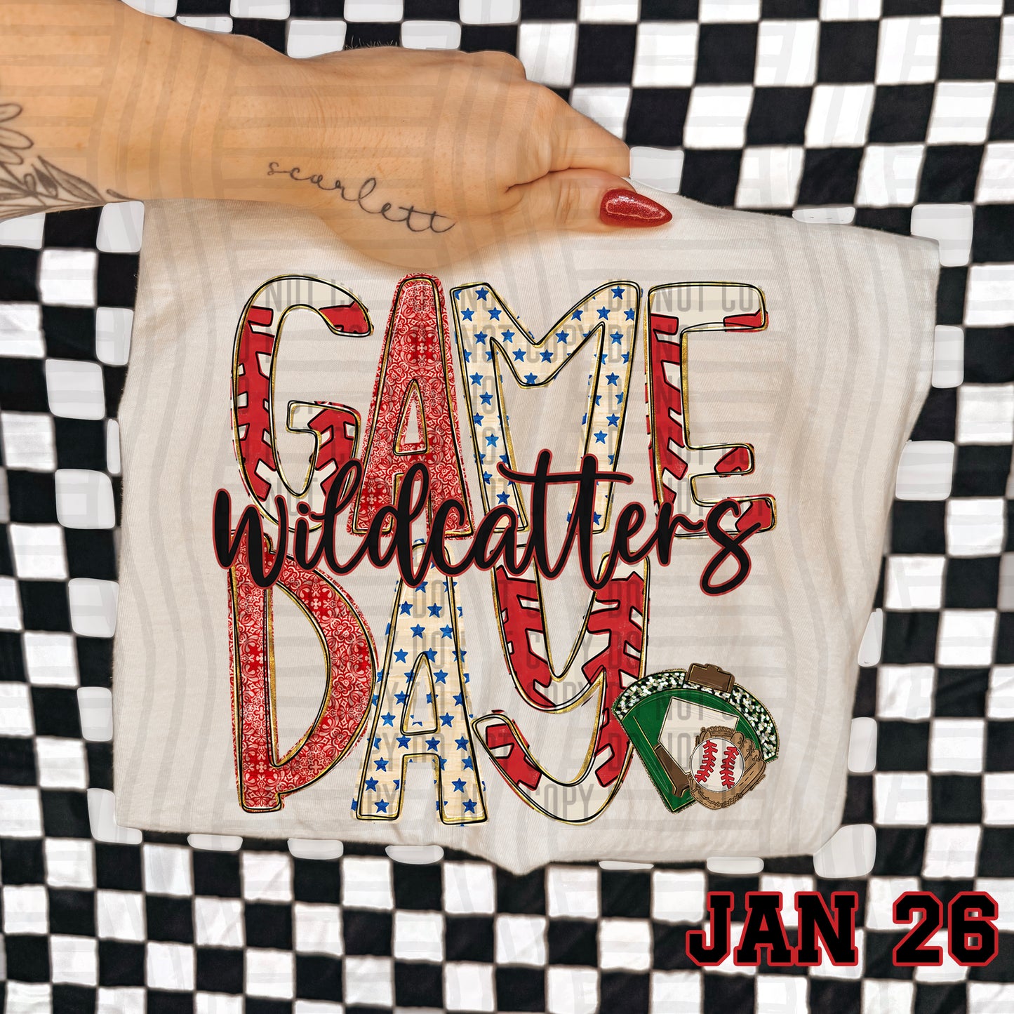 BASEBALL GAME DAY WILDCATTERS