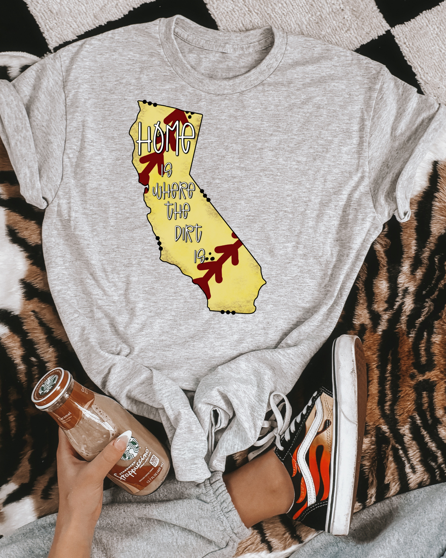 California Home Is Where The Dirt Is Baseball