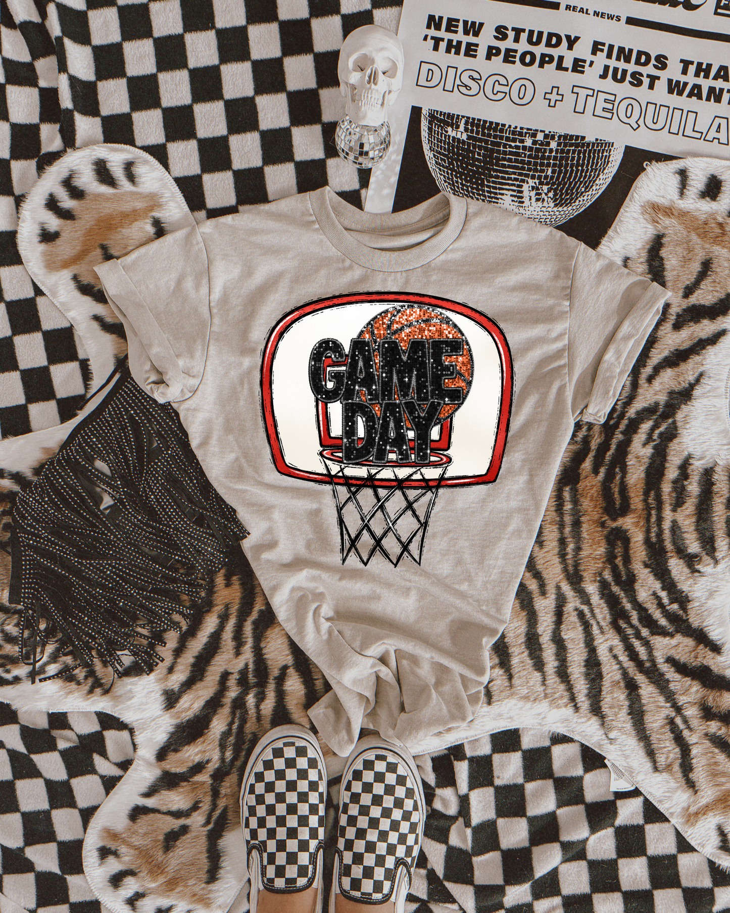Game Day (hoop/glitter)