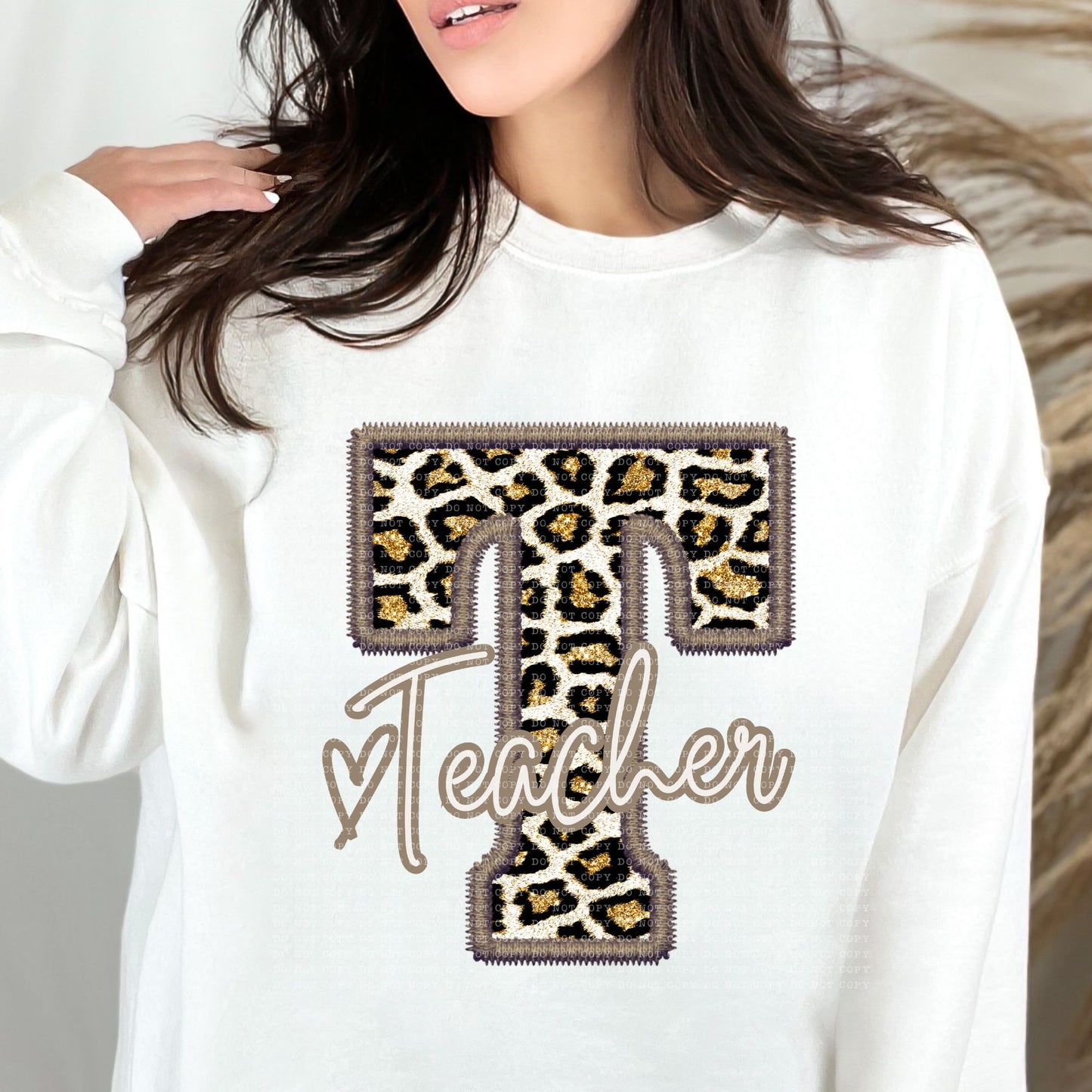 Teacher-Leopard Print