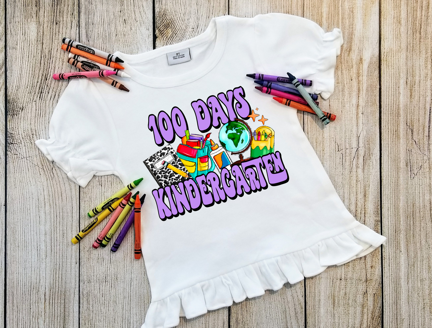 100 Days Kindergarten – PURPLE