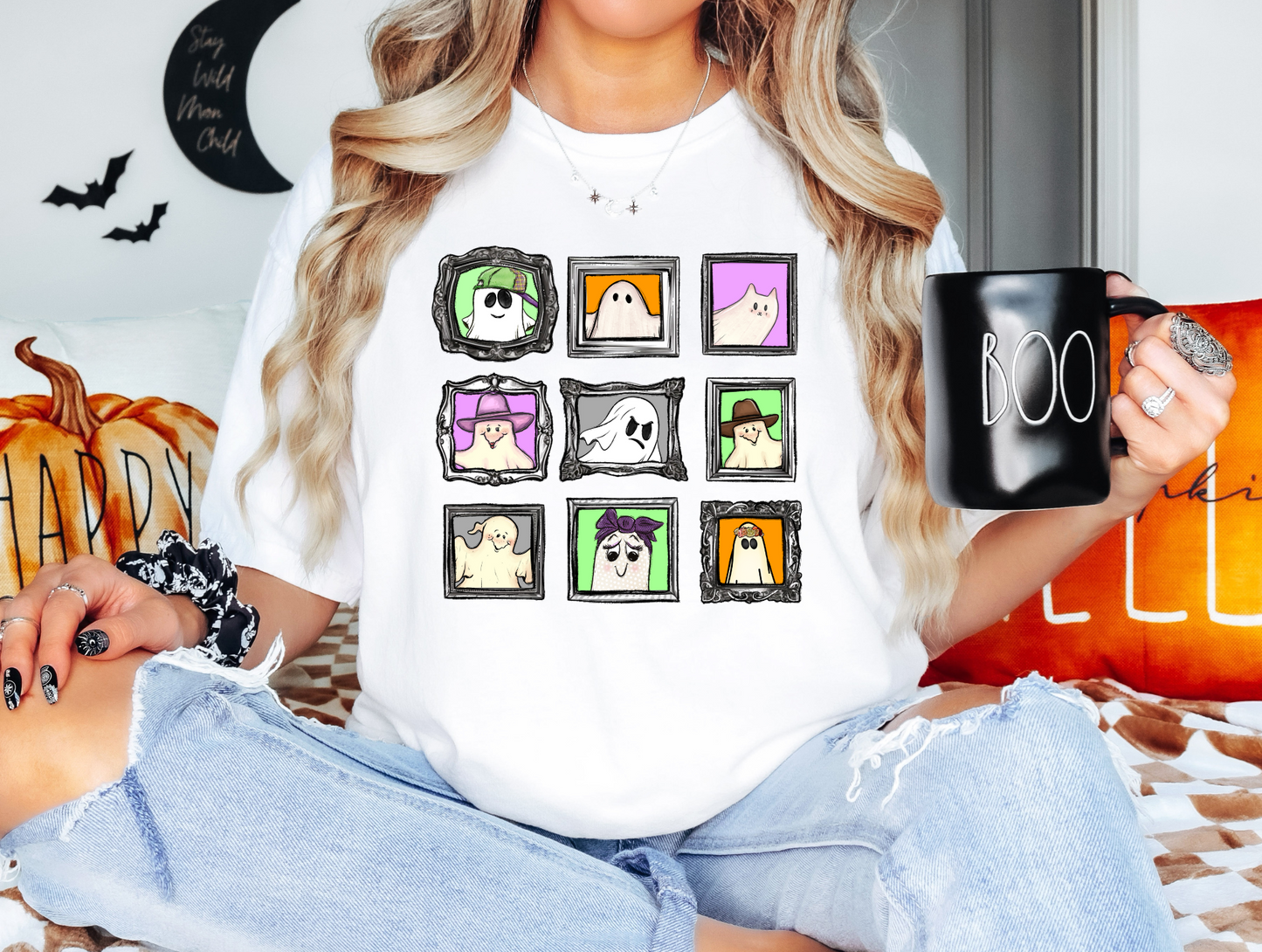 Ghost filled picture frames