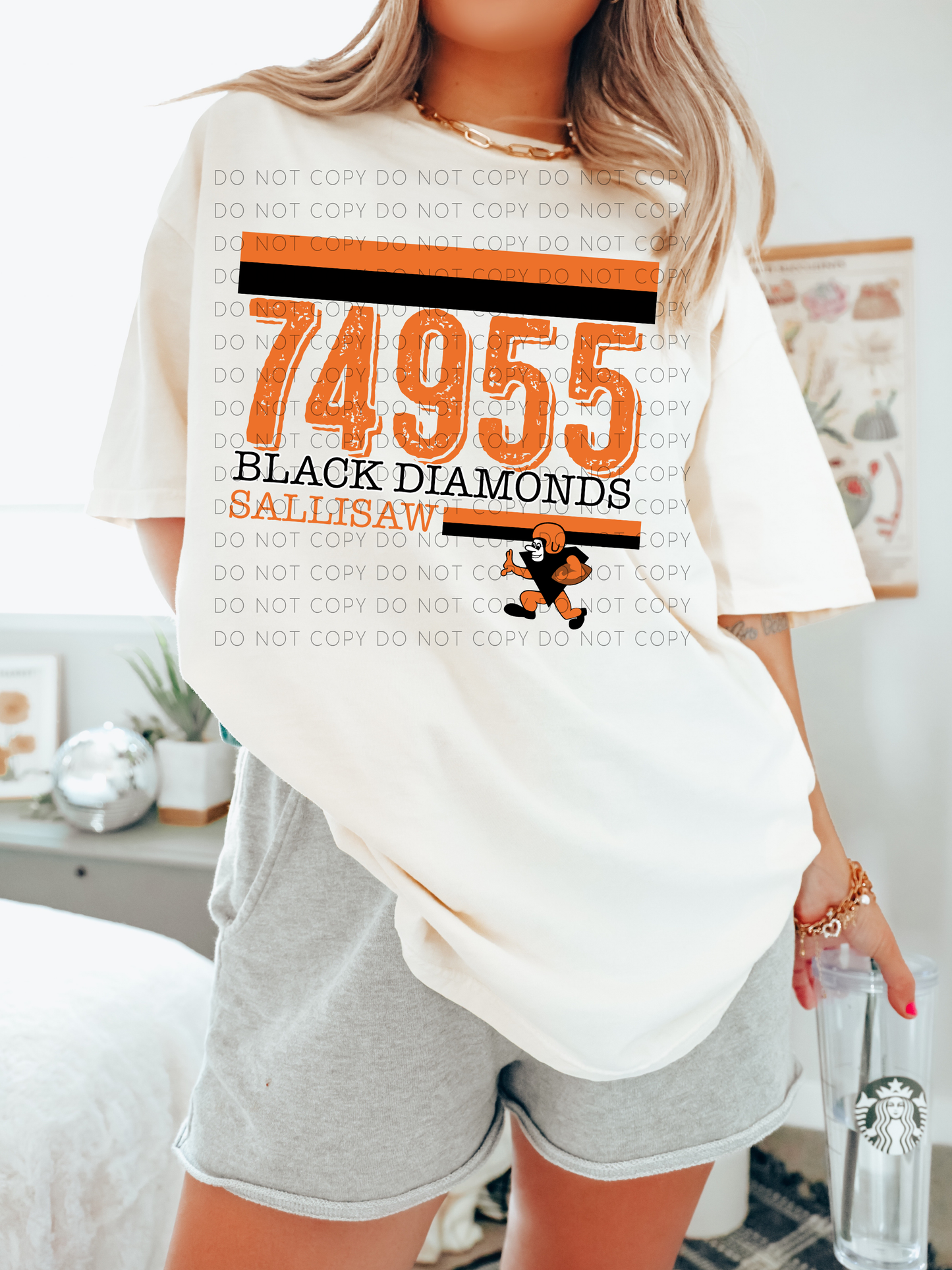 74955 Black Diamonds Sallisaw Mascot