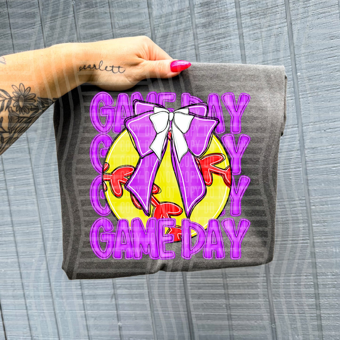 GAMEDAY SOFTBALL PURPLE