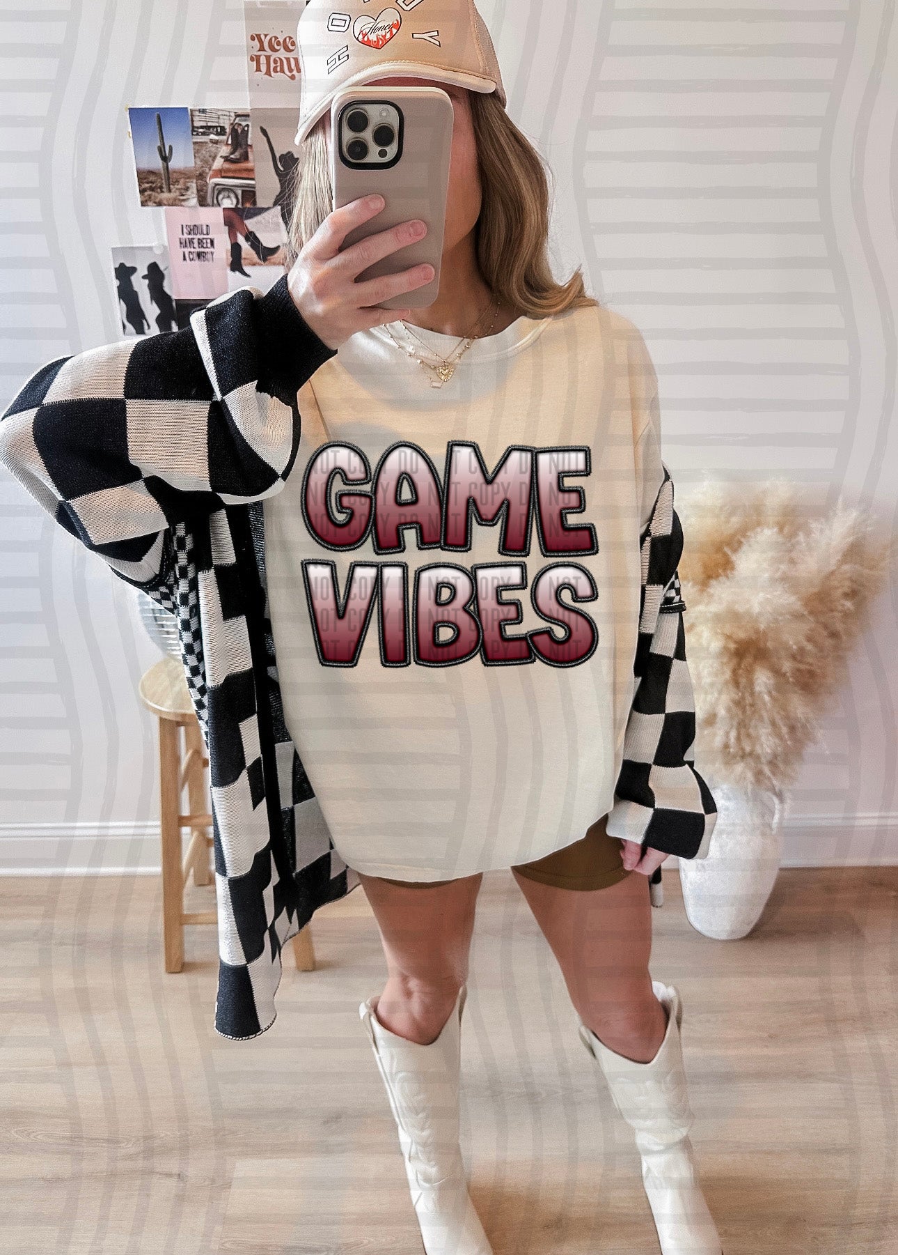 GAME VIBES MAROON