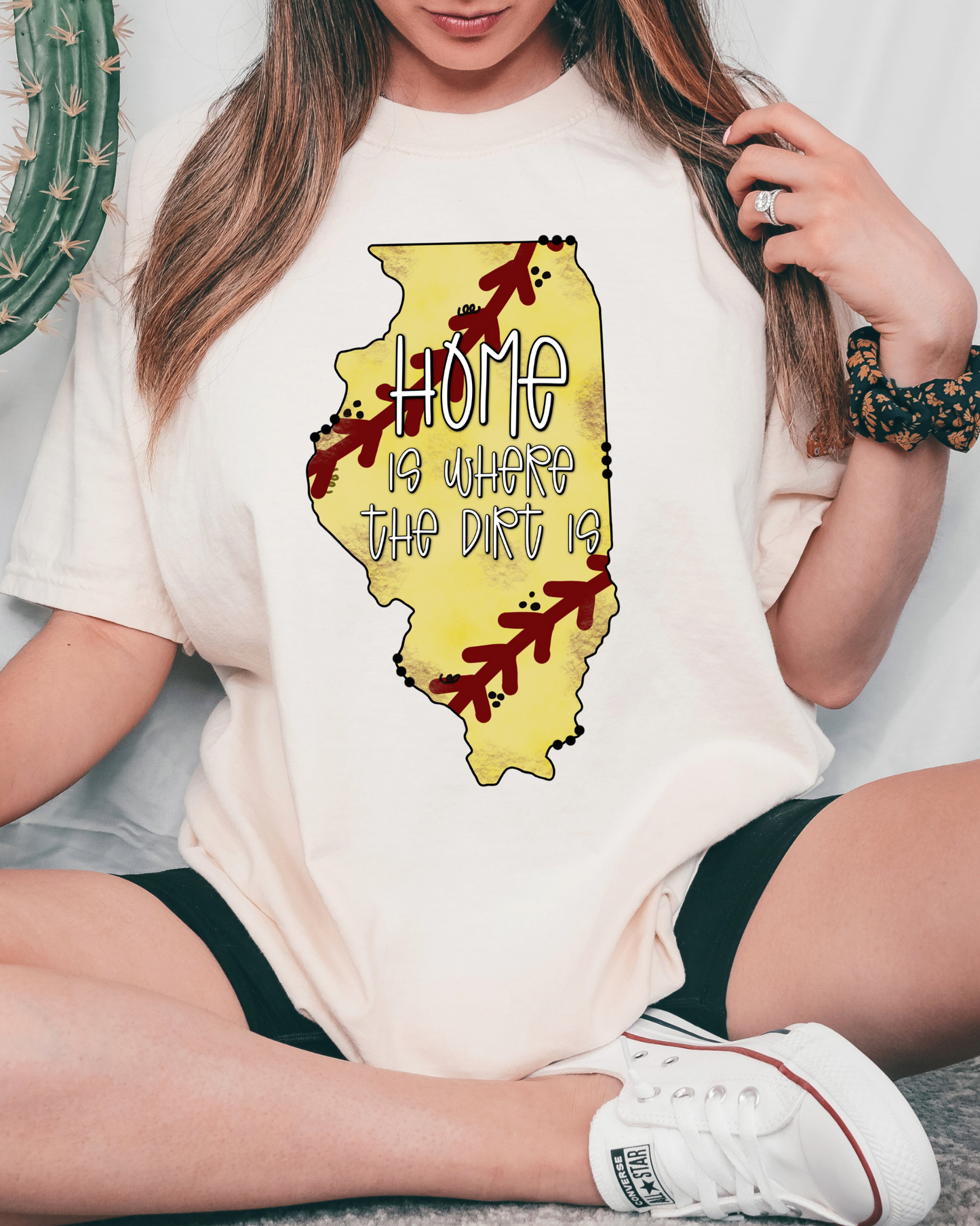 Illinois Home Is Where The Dirt Is Baseball