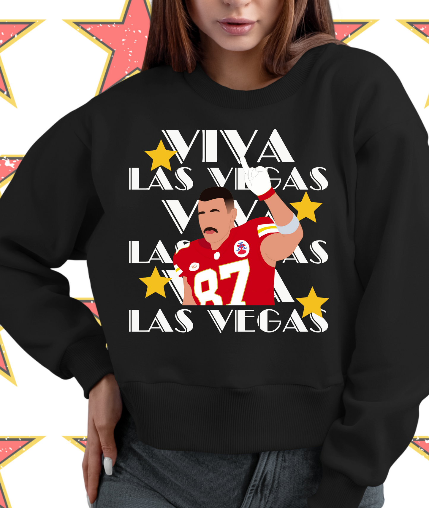 Viva Las Vegas Kelce WHITE