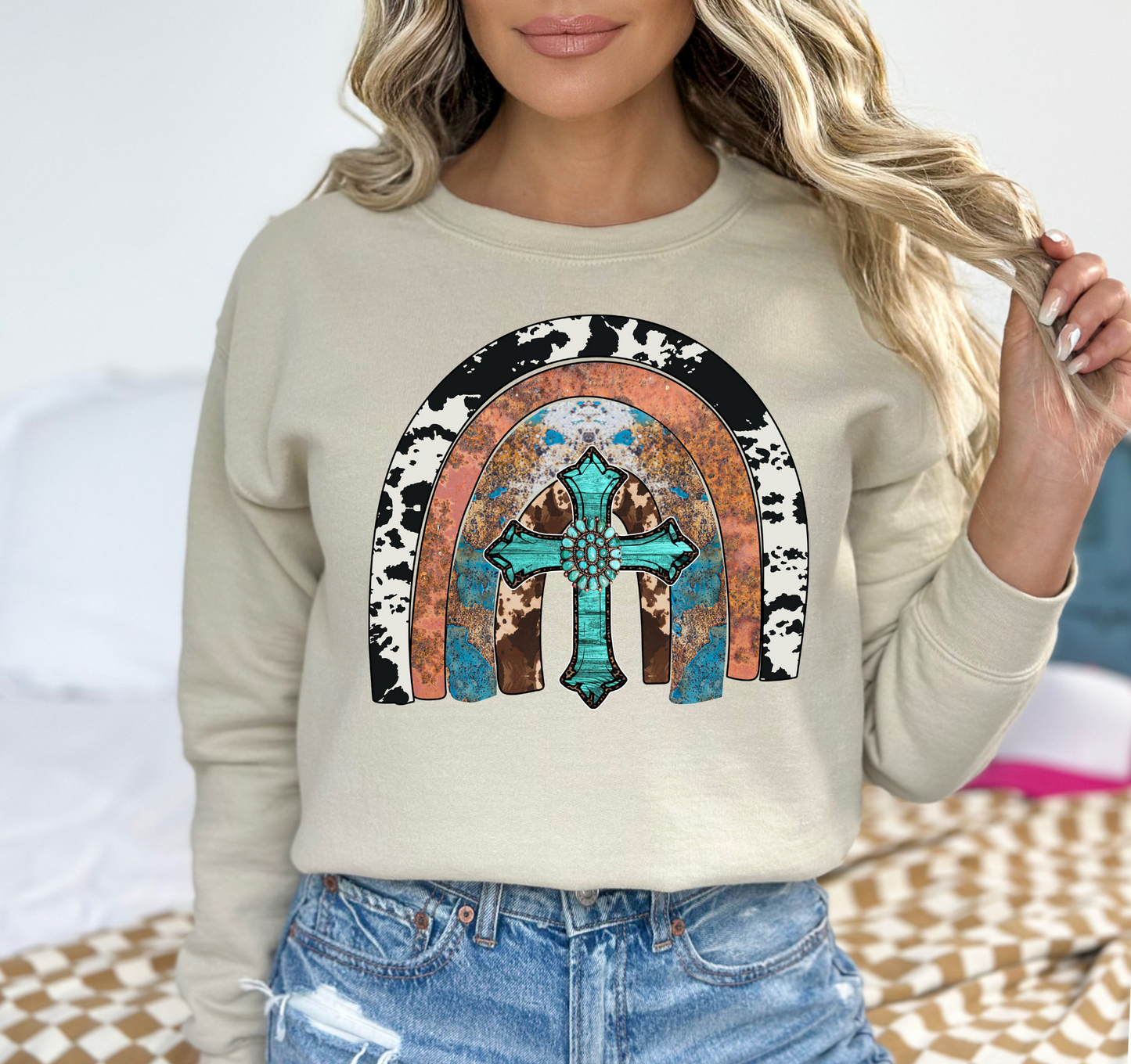 Turquoise Cross