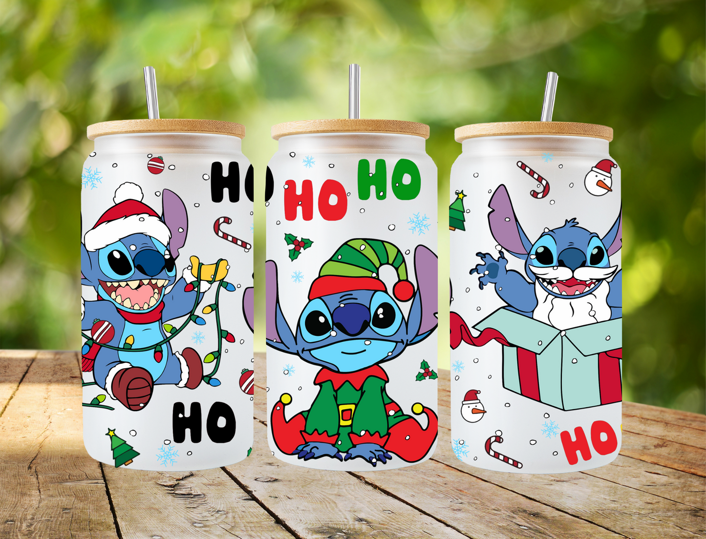 Stitch Ho Ho Ho - UV Libby Wrap