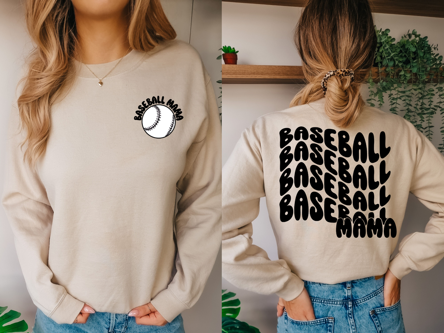 Baseball mama-back