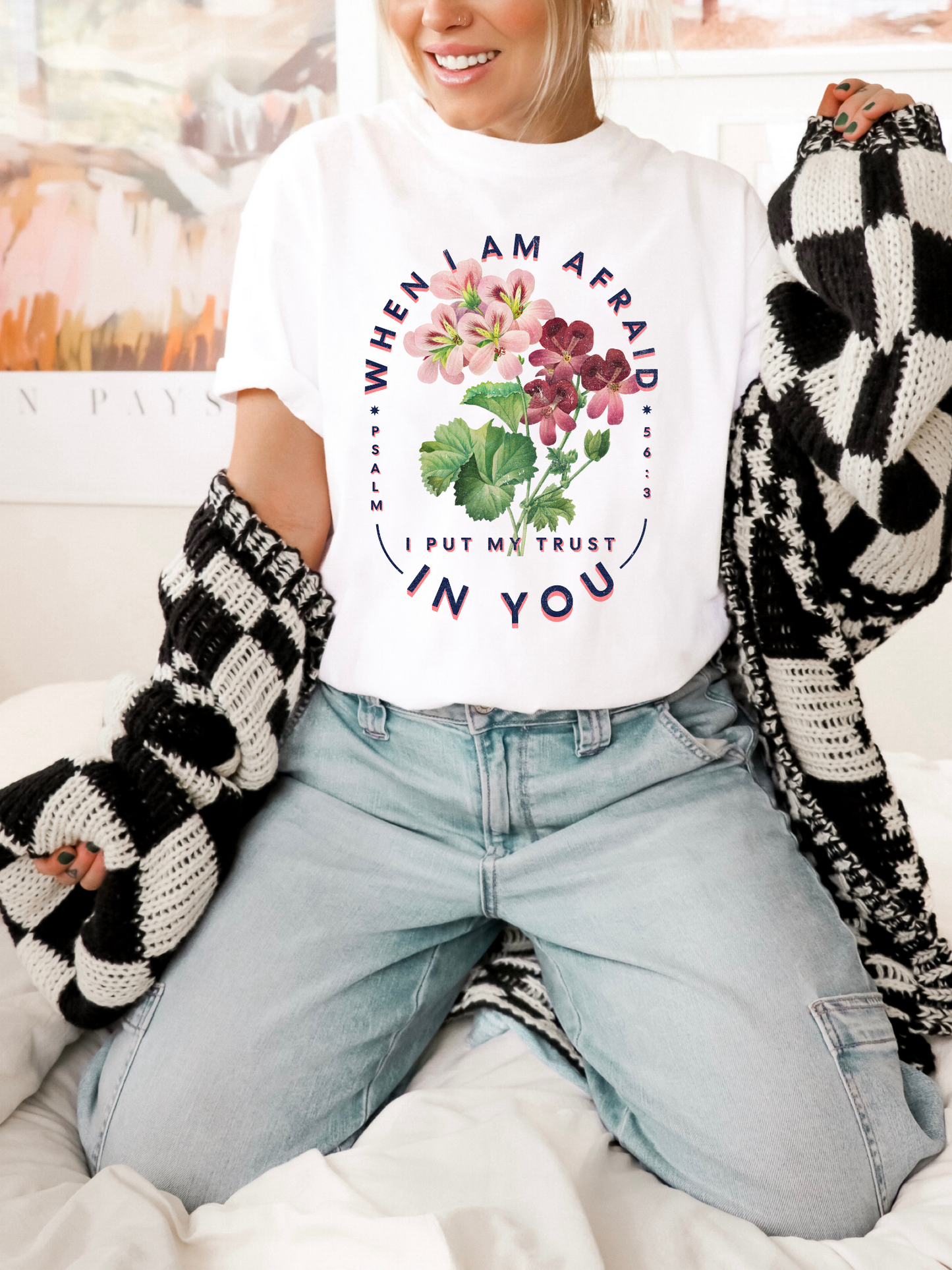 When I Am Afraid I Put My Trust In You-PINK