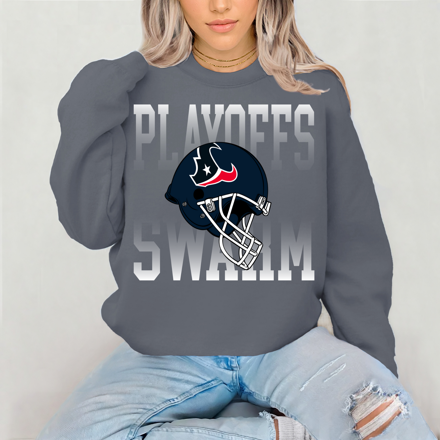 Texans Swarm Playoffs Faded