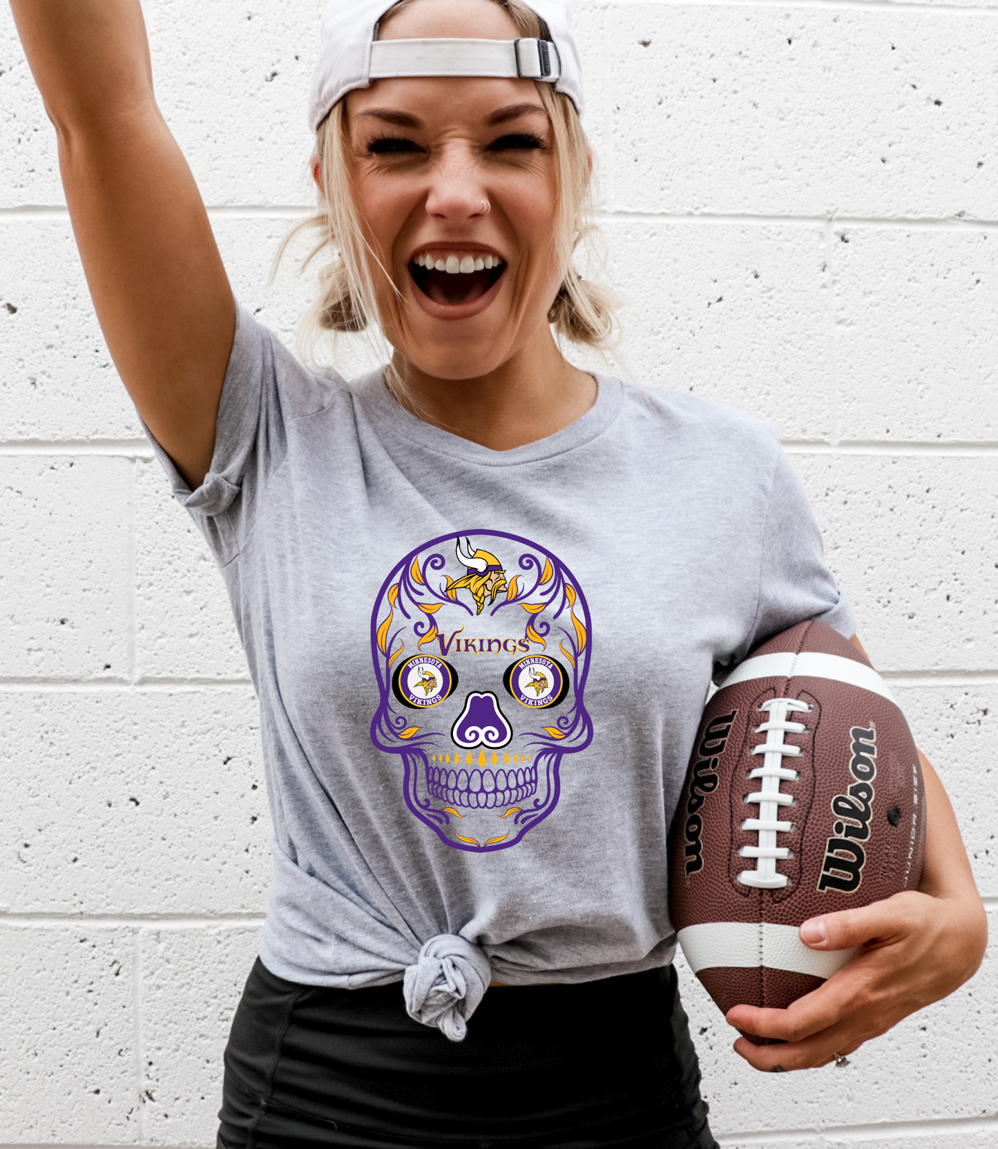 Minnesota Vikings skull