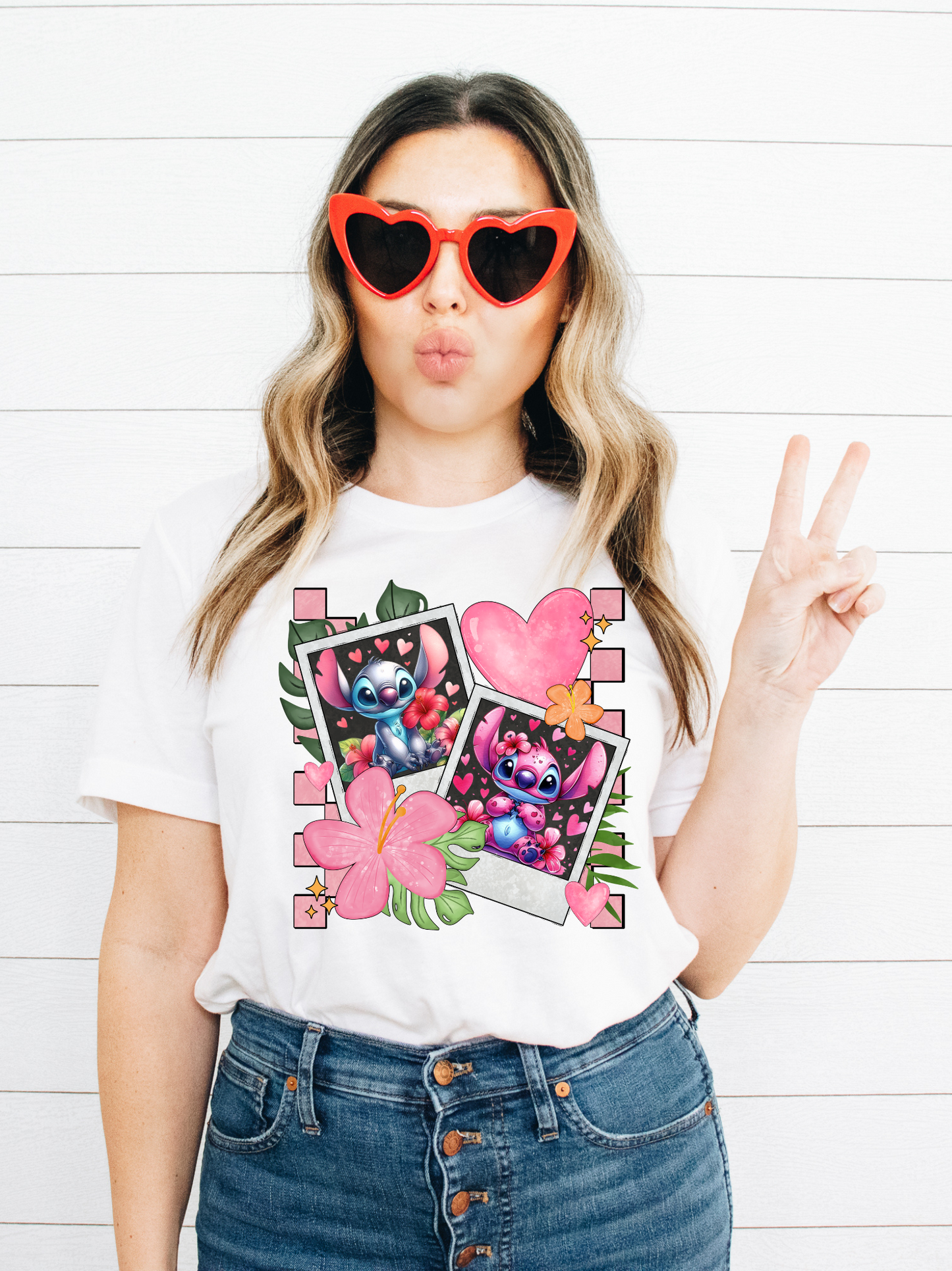 Love Stitch and Angel - DTF Transfer