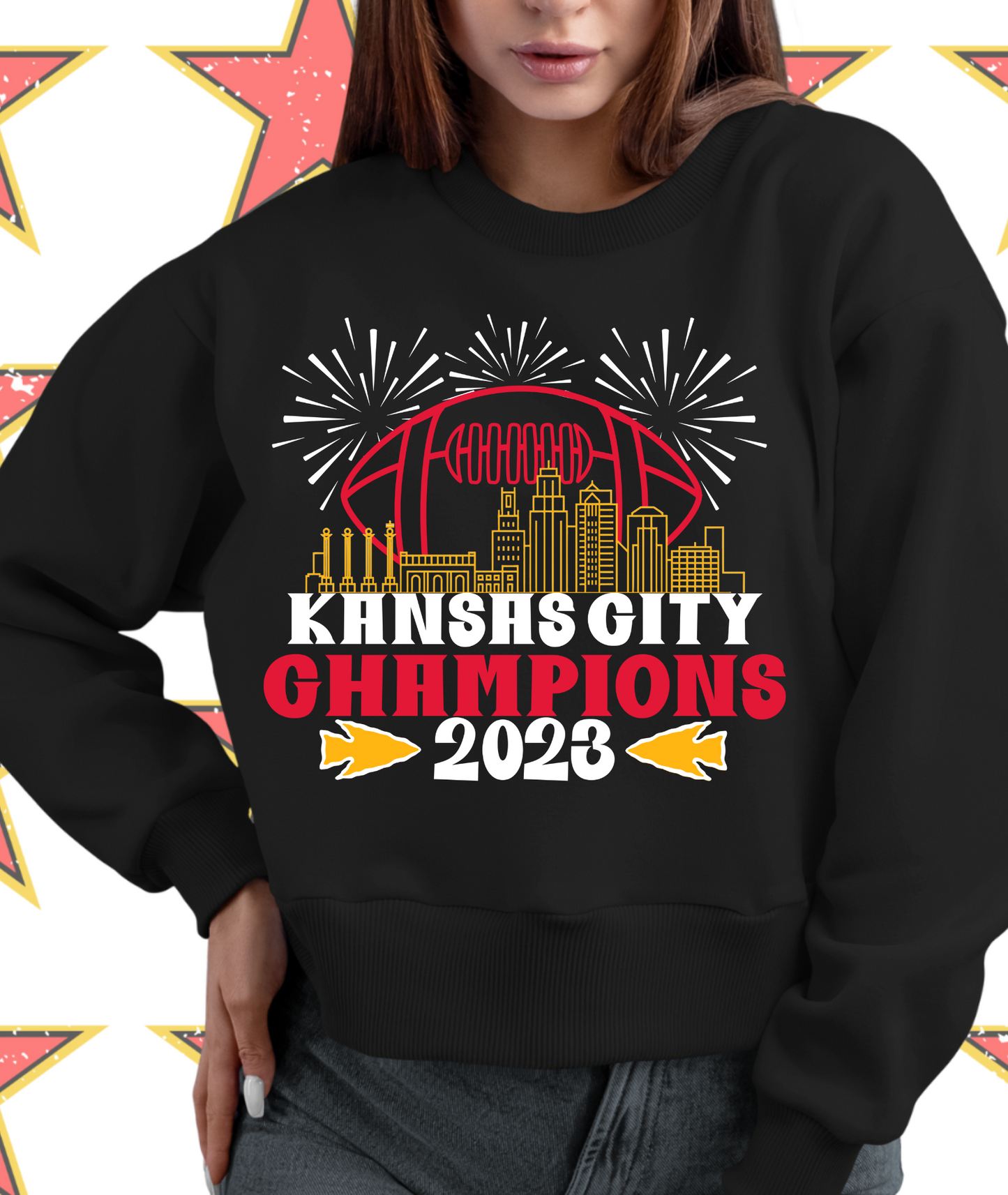 Kansas City Champions 2023 Football/Skyline